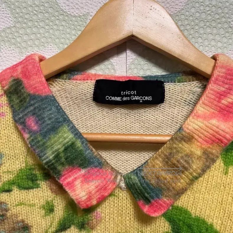 Comme des Garcons Comme Des Garcons Printed Knitted Short Sleeve Size M / US 6-8 / IT 42-44 - 2 Thumbnail