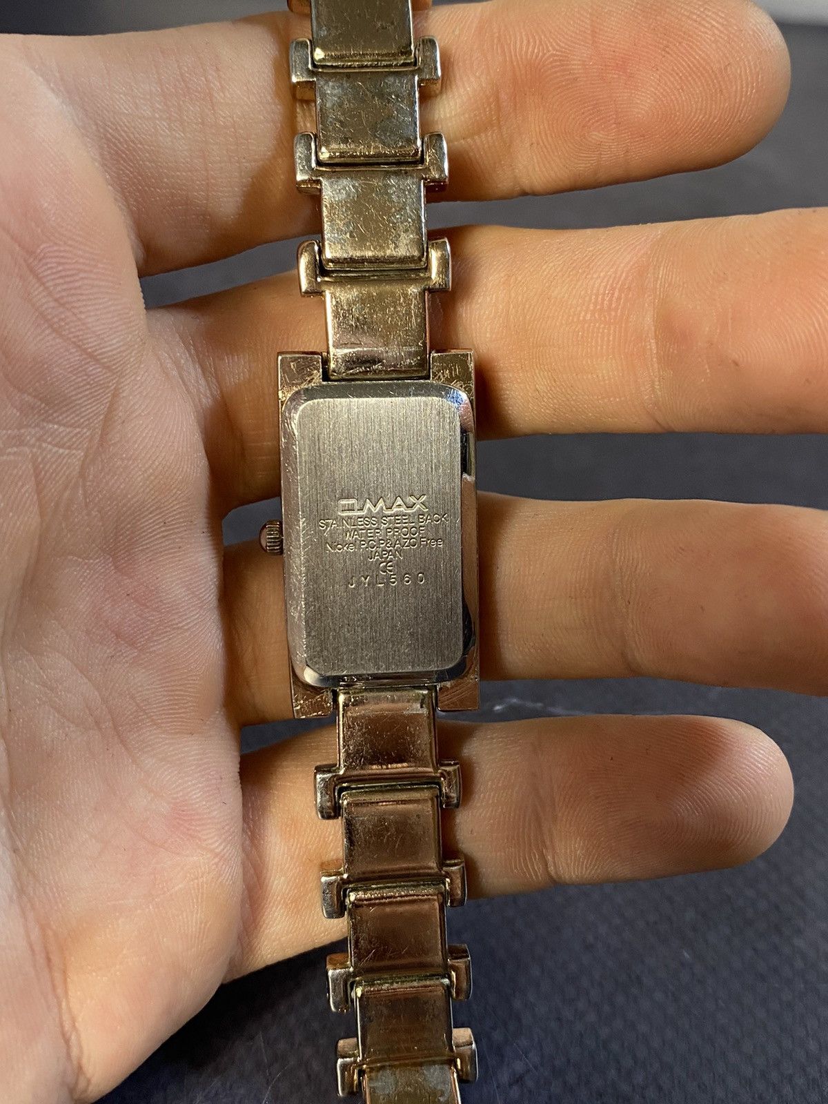 Jewelry × Vintage Elegant Quartz Gold-Tone Dress Watch Japanese Brand Size ONE SIZE - 4 Thumbnail