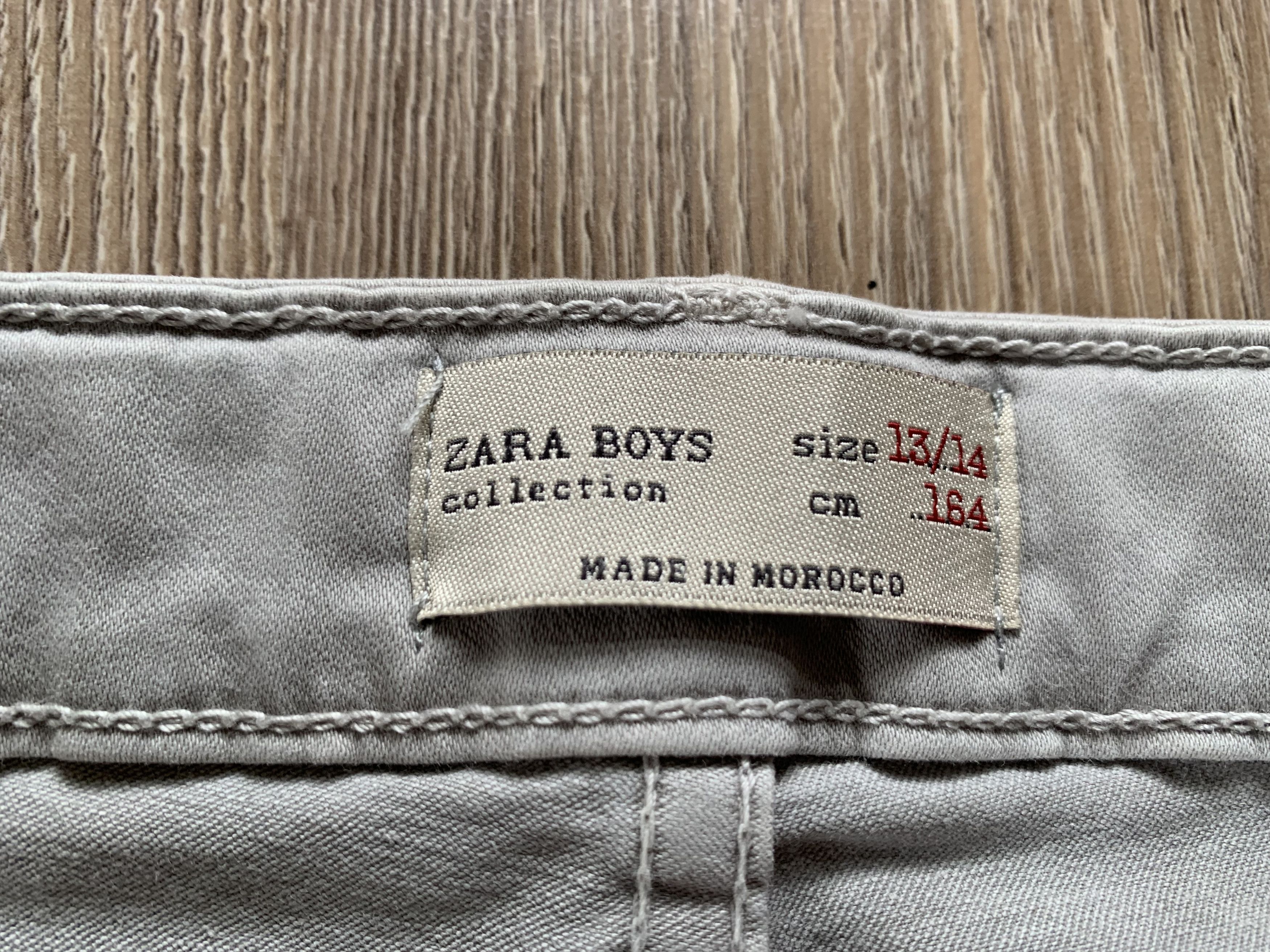 Designer × Zara New Zara Boys Colection Biker Denim Grey Jeans Size US 26 / EU 42 - 9 Thumbnail
