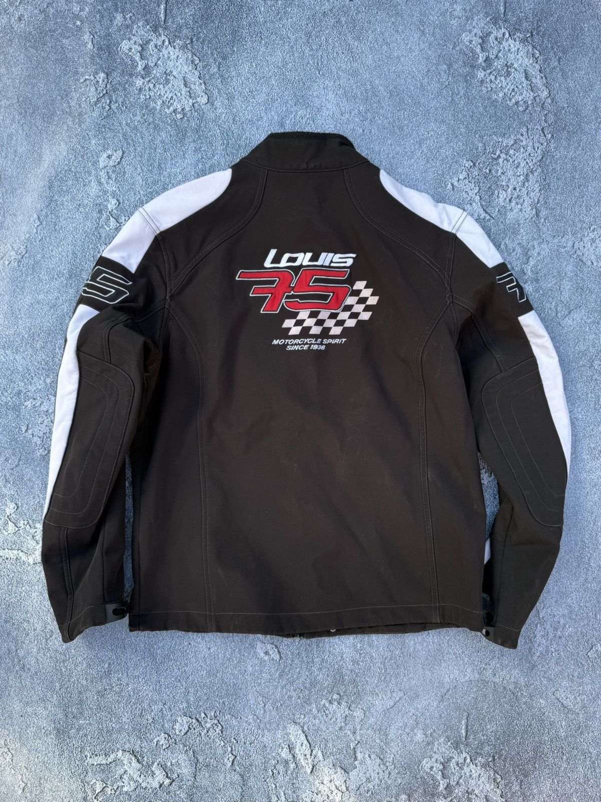 Other Vintage Bridgestone Louis 75 Motorcycle Racing jacket Size US L / EU 52-54 / 3 - 7 Thumbnail