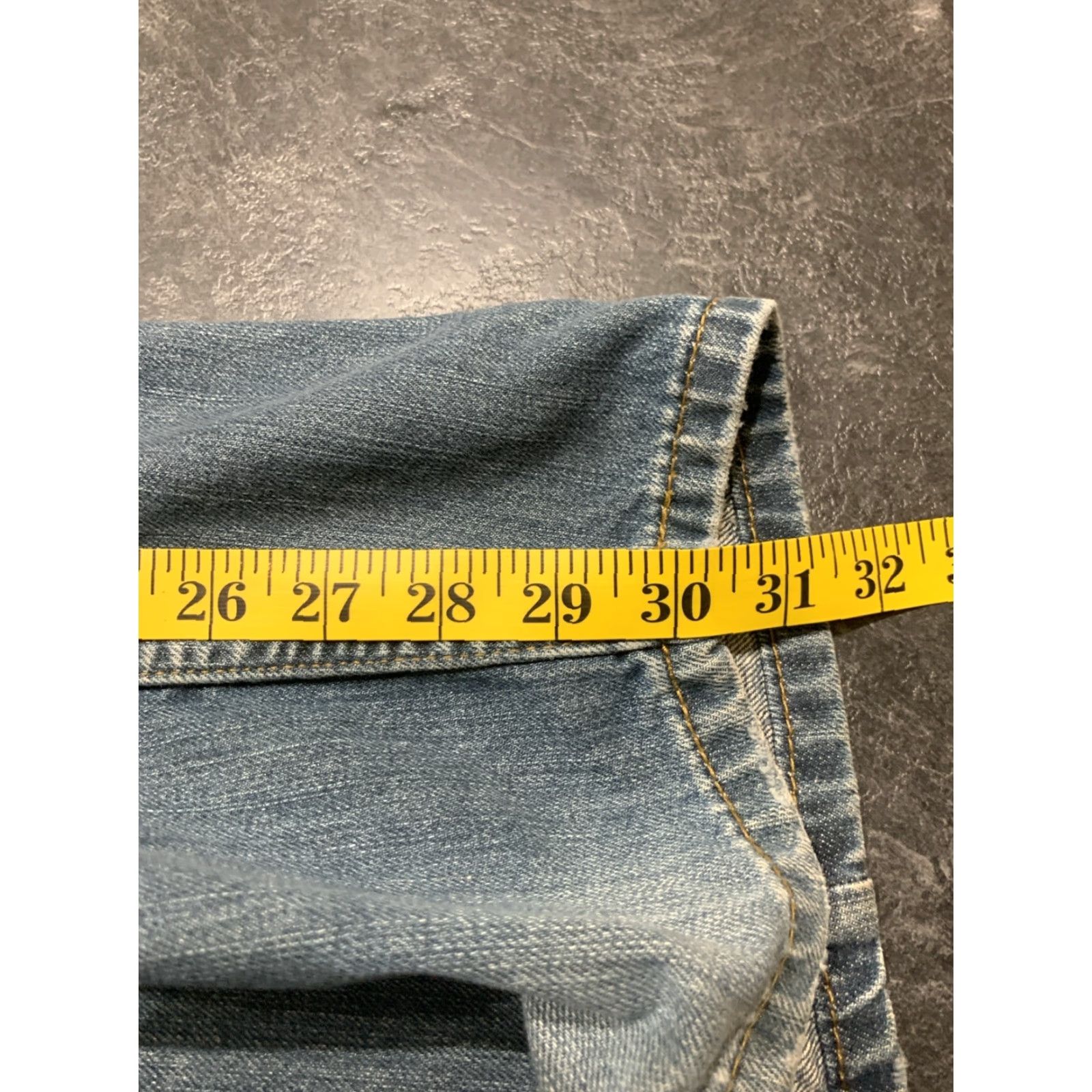 Levi's Levi's 559 Relaxed Straight Jeans Mens 44x30 Blue Dark Wash Denim Size US 44 / EU 60 - 8 Thumbnail