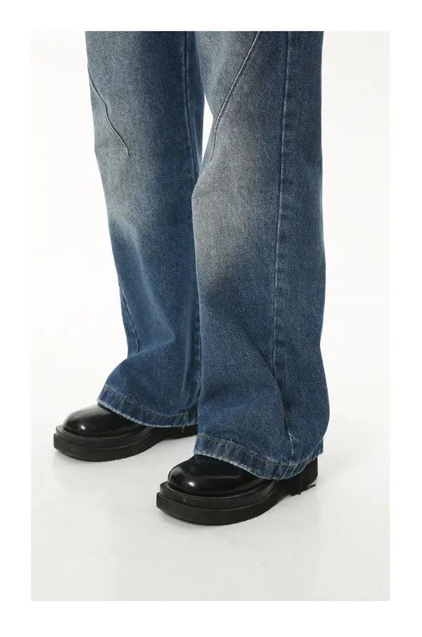 Japanese Brand VIBE Slim fit vintage worn white denim trousers Size US 32 / EU 48 - 5 Thumbnail