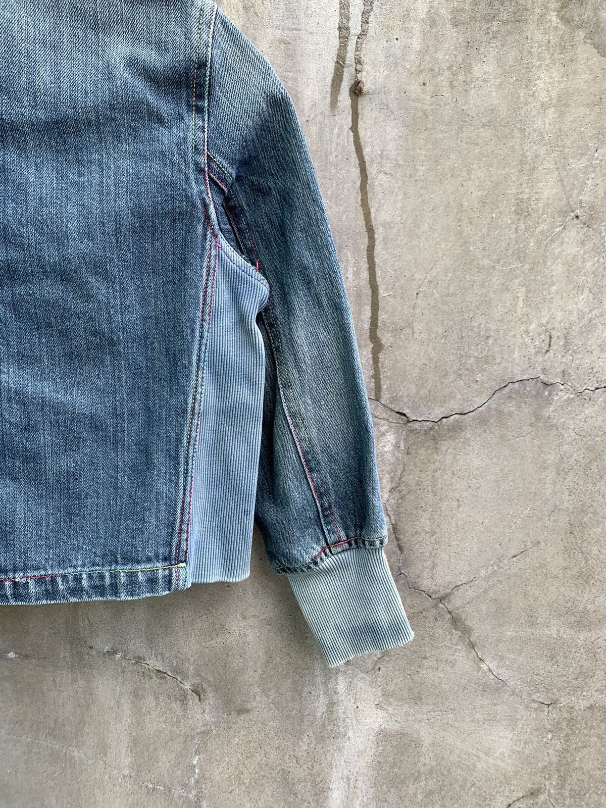 W&LT Cropped Denim Blazer Size S / US 4 / IT 40 - 7 Thumbnail