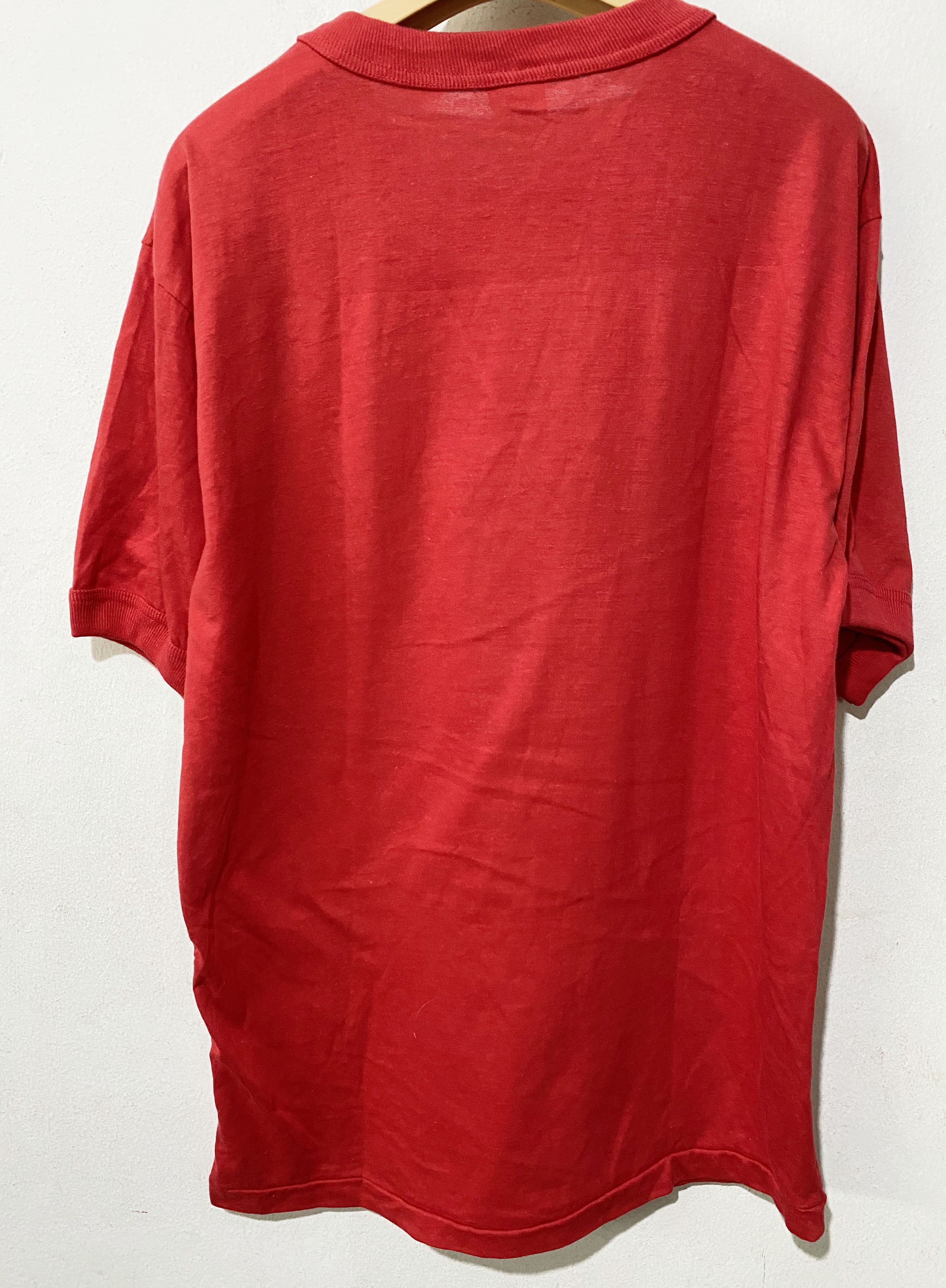 Vintage Vintage 90s Salvador Dali Signature Ringer Tee Size US M / EU 48-50 / 2 - 3 Thumbnail