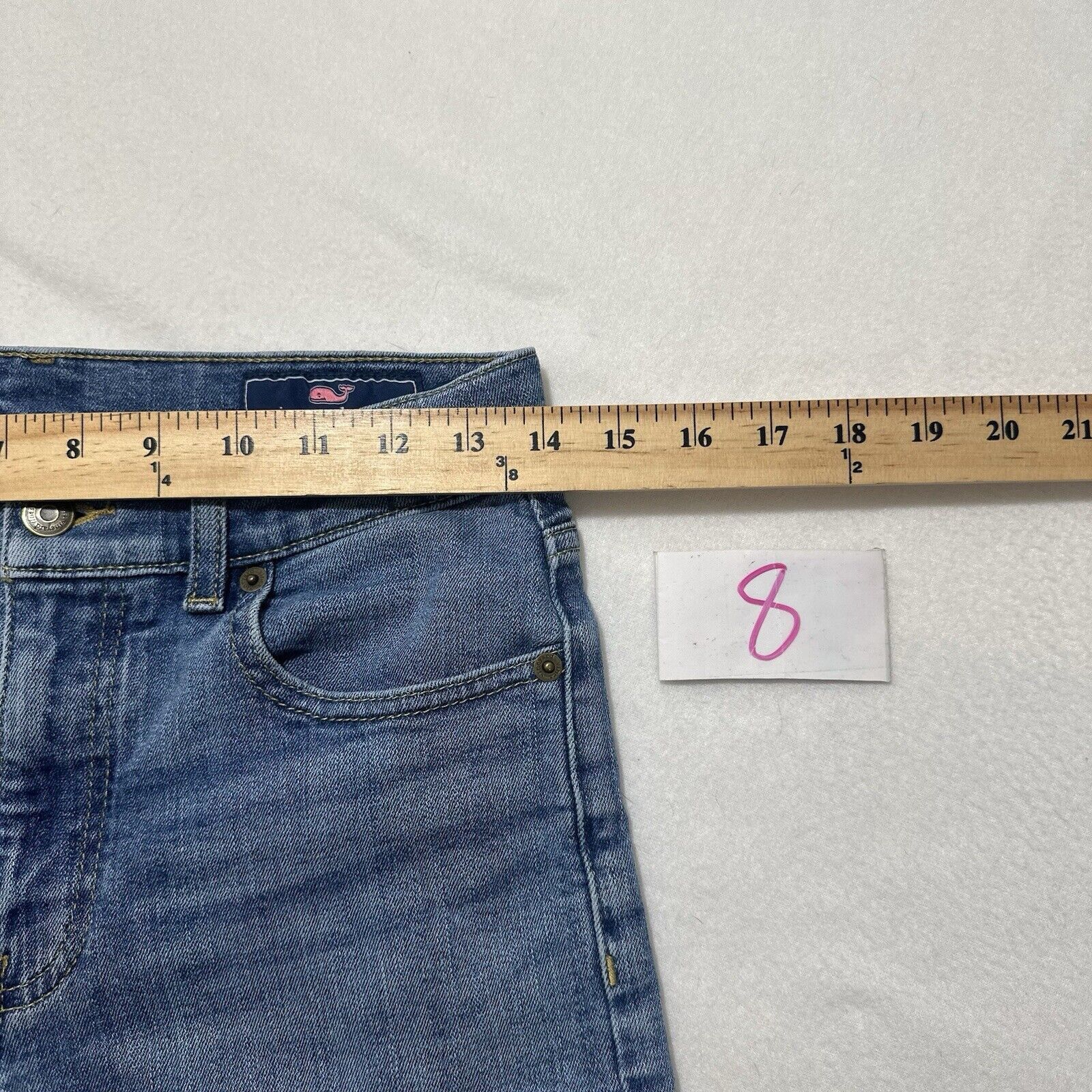 Vineyard Vines Vineyard Vines 28x30 Blue Skinny Jeans Denim Paint Stained Size 28" / US 6 / IT 42 - 7 Thumbnail