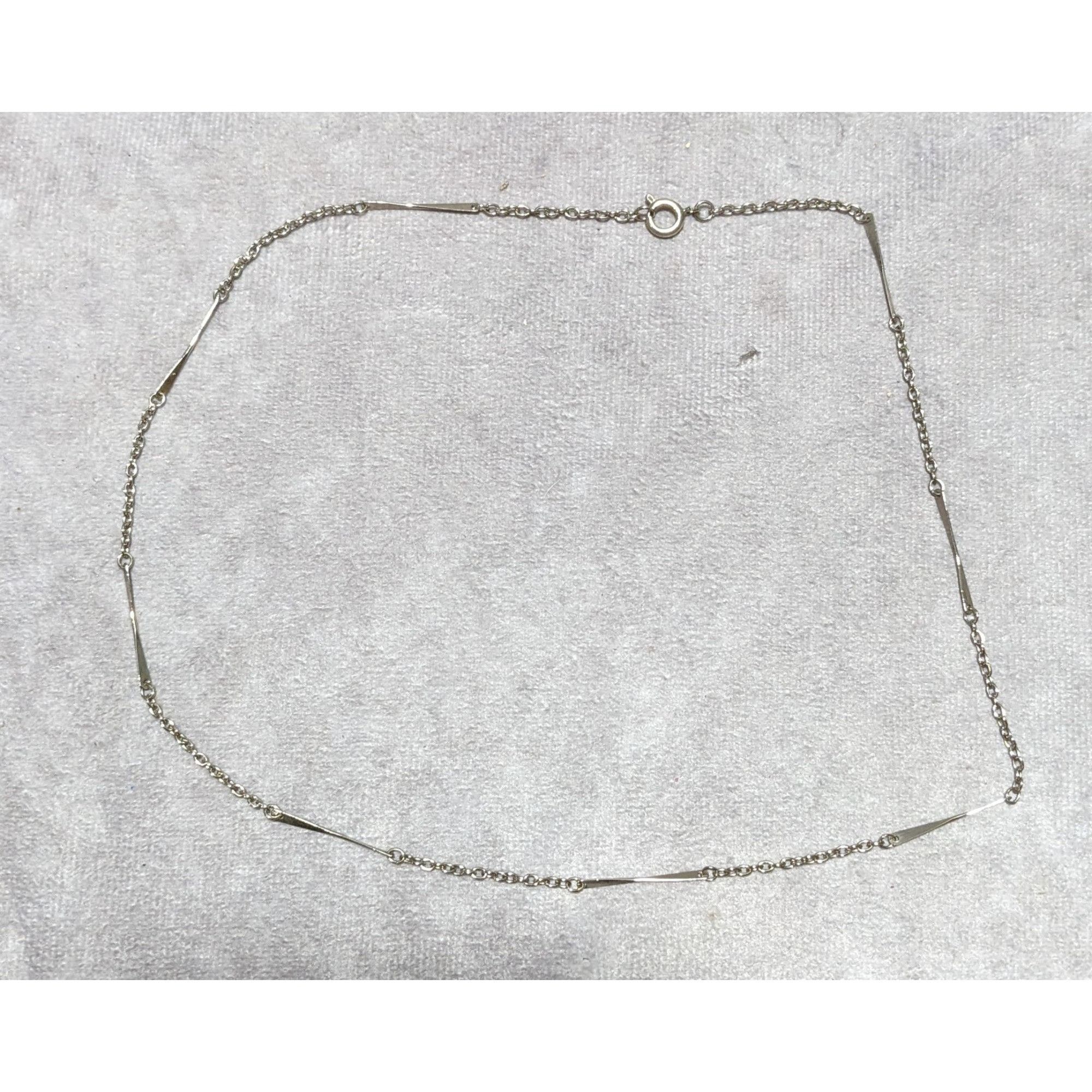 Other Silver Abstract Link Necklace Size ONE SIZE - 5 Thumbnail