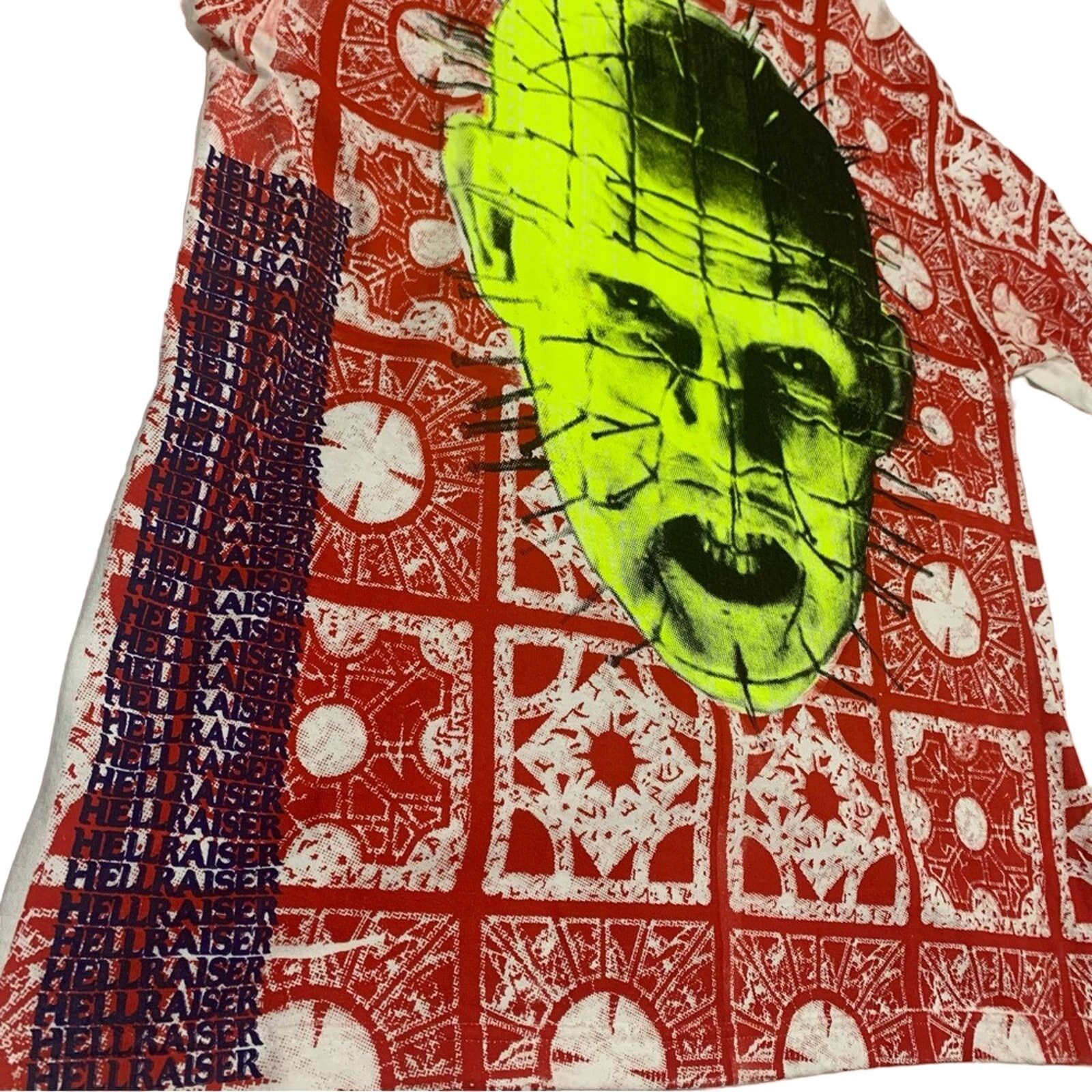 Other HELLRAISER PINHEAD ALL OVER PRINT RARE GLOW IN DARK SHIRT XL Size US XL / EU 56 / 4 - 2 Thumbnail