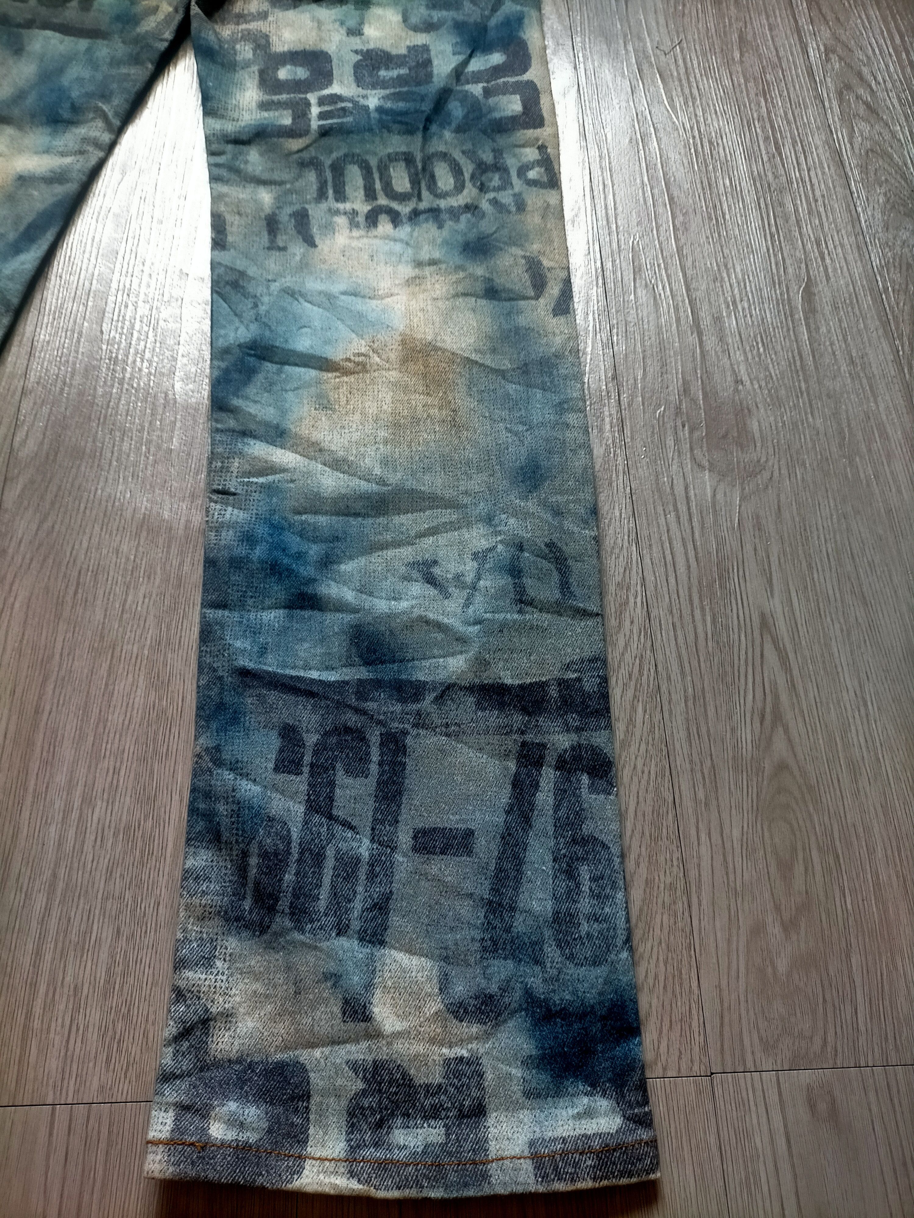 Le Grande Bleu (L.G.B.) ⚡Rare L.G.B x Beams Full Print denim pants Size US 30 / EU 46 - 16 Thumbnail