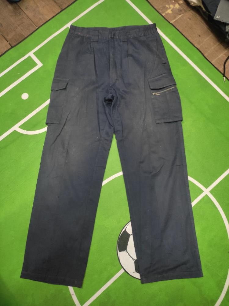 The Unbranded Brand × Vintage UNBRANDED CARGO BONDAGE BAGGY PANTS Size US 31 - 4 Thumbnail
