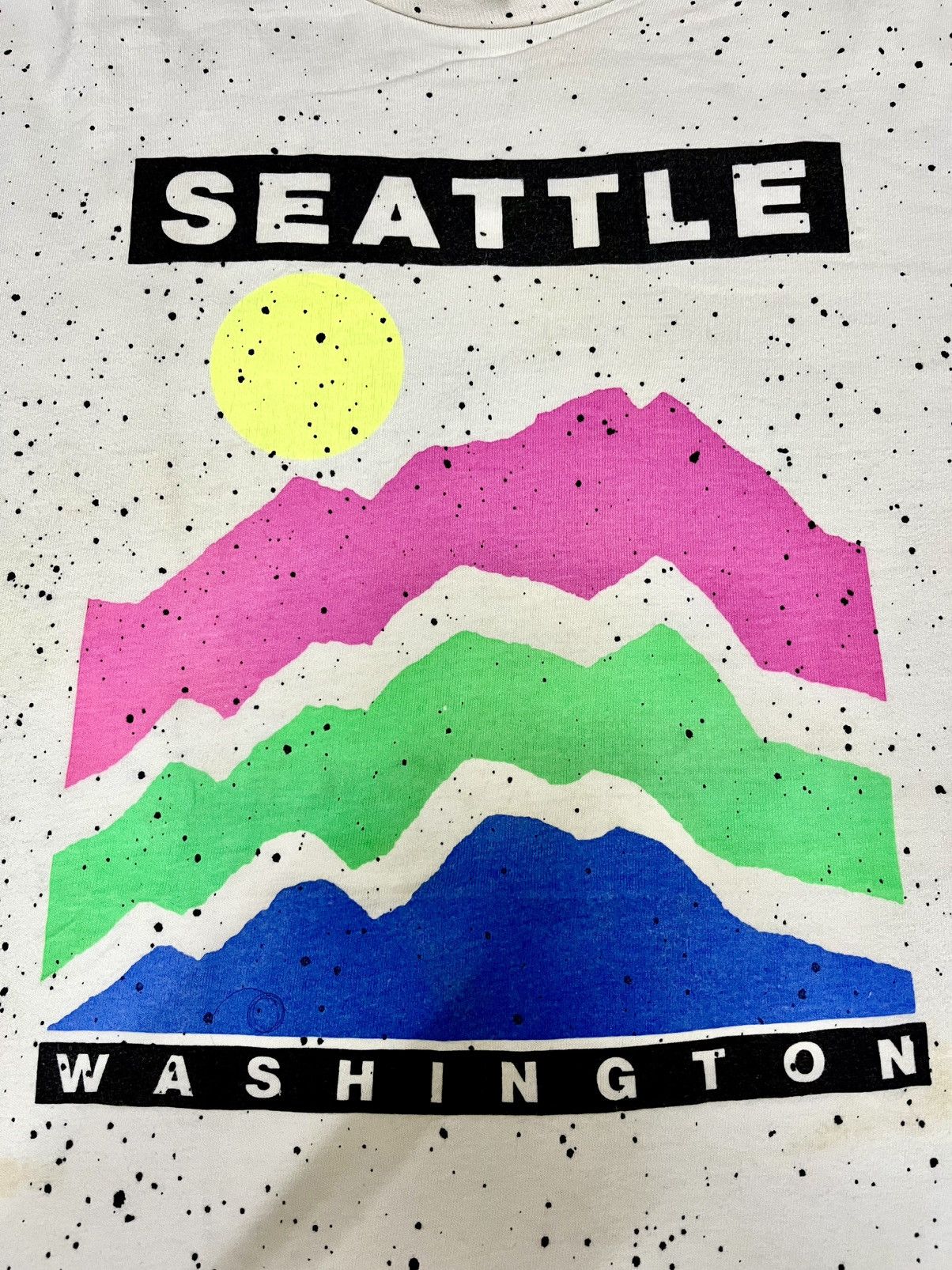 Vintage vintage Seattle Sound Washington Shirt Size US XL / EU 56 / 4 - 3 Thumbnail