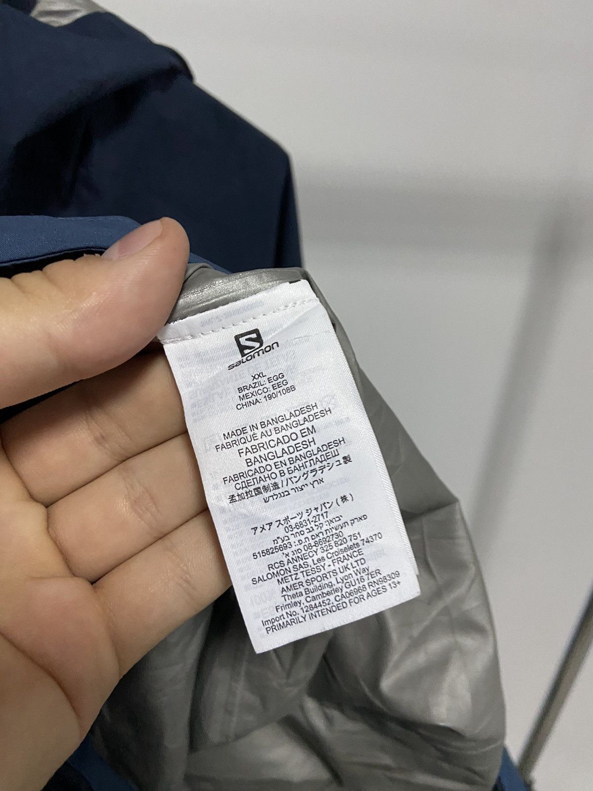 Salomon × Vintage Salomon jacket zip hooded vintage Gorpcore style Size US XXL / EU 58 / 5 - 6 Thumbnail