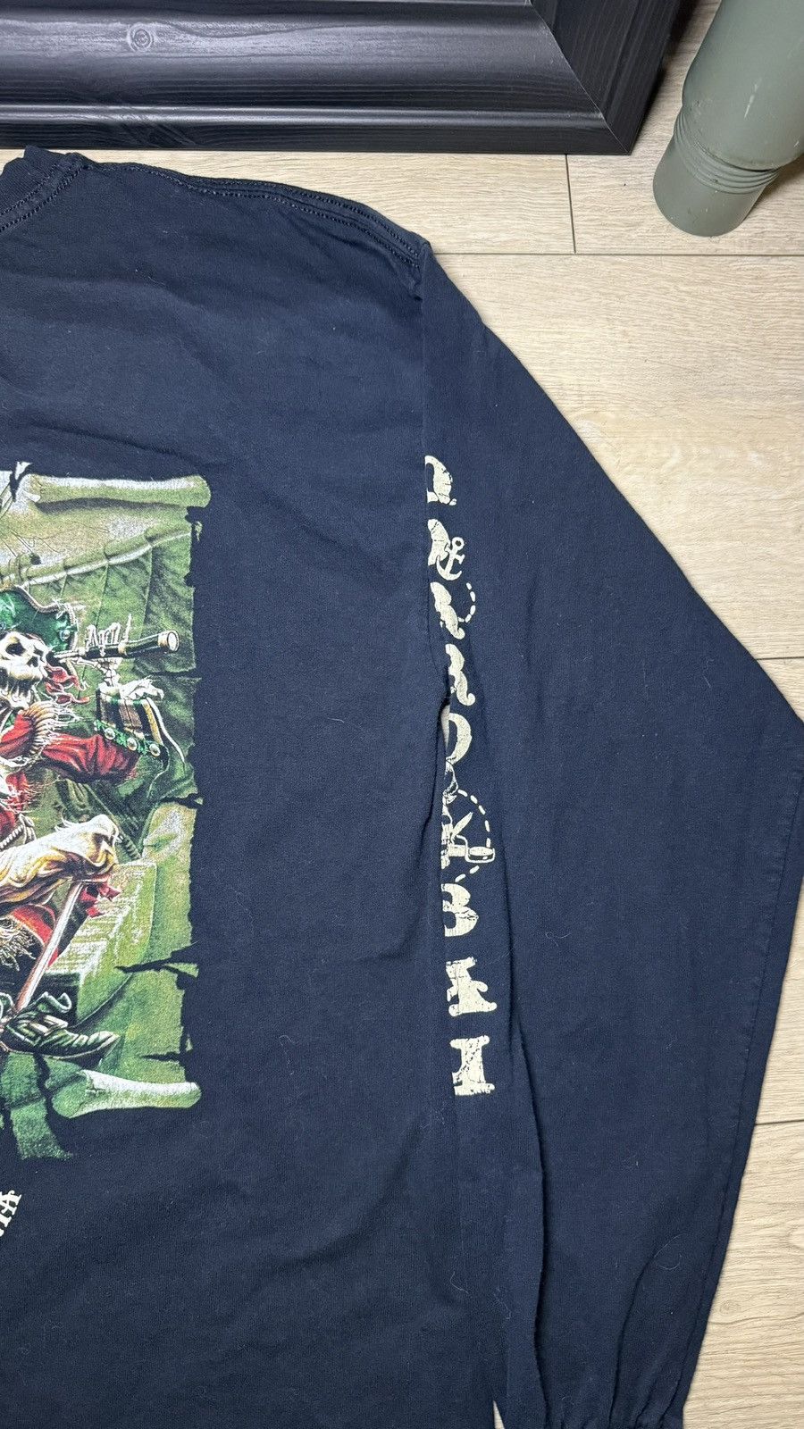 Affliction Y2K 2000s Pirate Skeleton Morro Bay, California Long Sleeve Size US XL / EU 56 / 4 - 3 Thumbnail