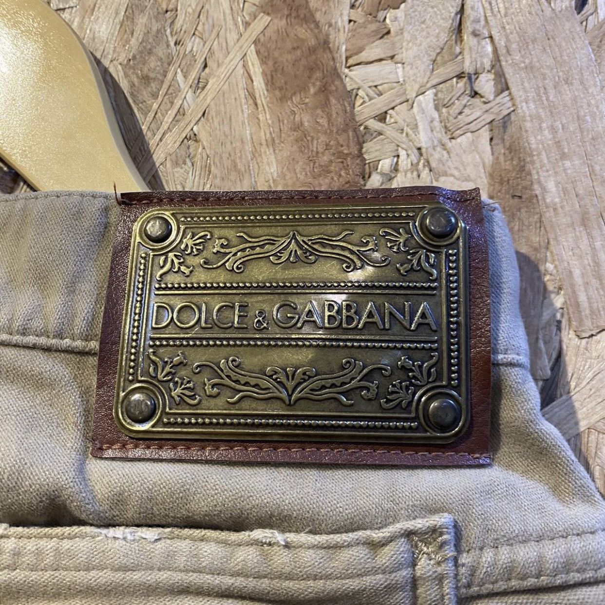 Dolce & Gabbana Vintage Dolce & Gabbana Straight Cut Casual Pants Size US 30 / EU 46 - 4 Thumbnail