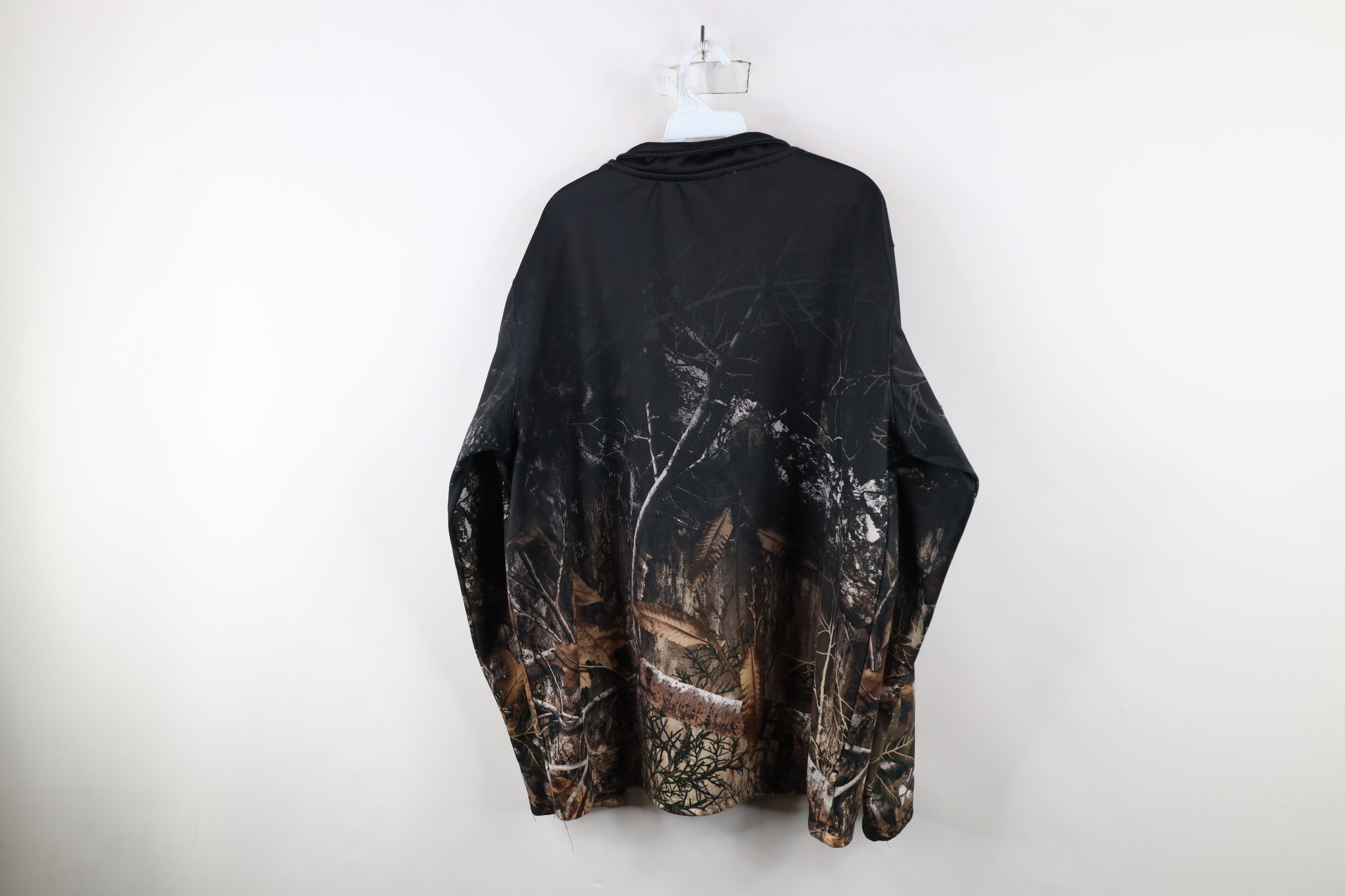 Vintage Vintage Camouflage Dame University Half Zip Pullover Sweater Size US XL / EU 56 / 4 - 10 Thumbnail