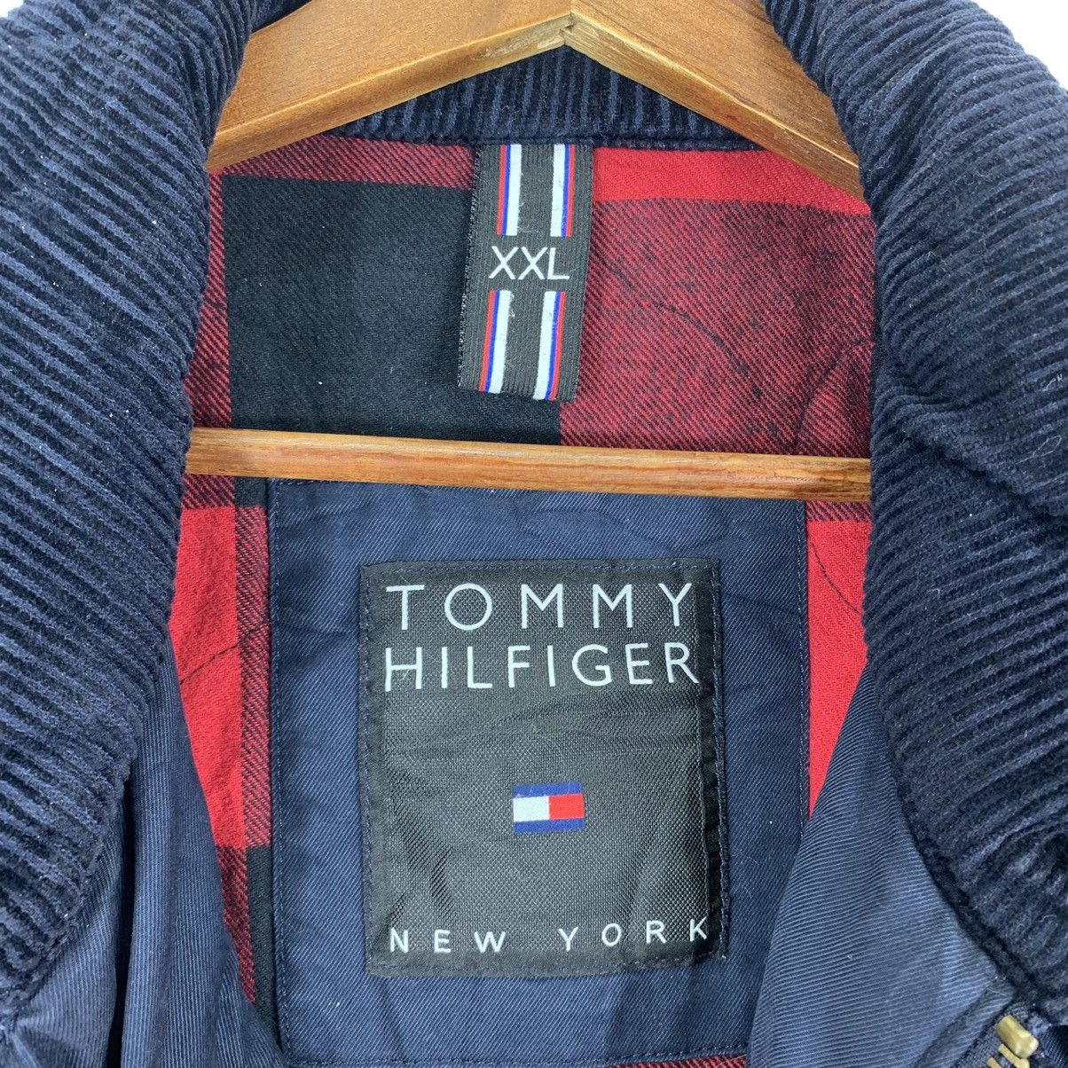 Tommy Hilfiger × Vintage Vintage Tommy Hilfiger Button Heavy Jacket Size US XXL / EU 58 / 5 - 5 Thumbnail