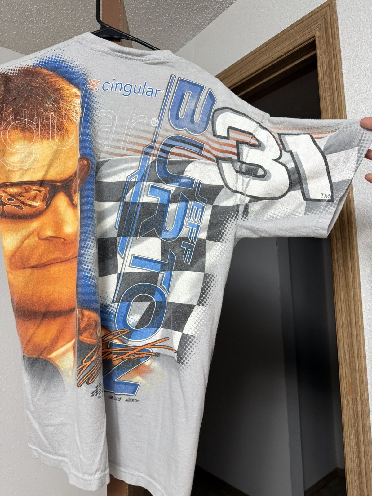 Other Vintage Jeff Burton NASCAR T-Shirt Size US L / EU 52-54 / 3 - 4 Thumbnail