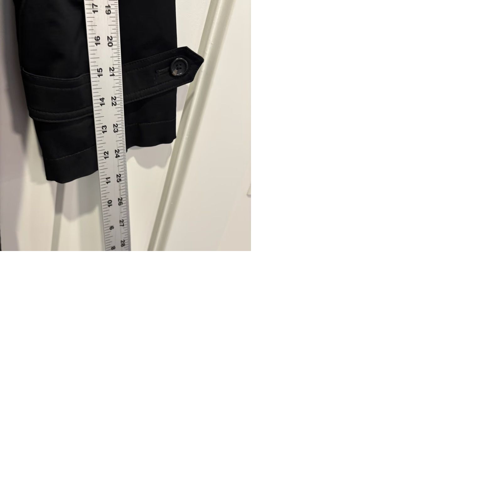 Ralph Lauren Lauren Ralph Lauren Mens Black Full Zip Trench Coat Jacket 40R Coat Size US XXS / EU 40 - 9 Thumbnail
