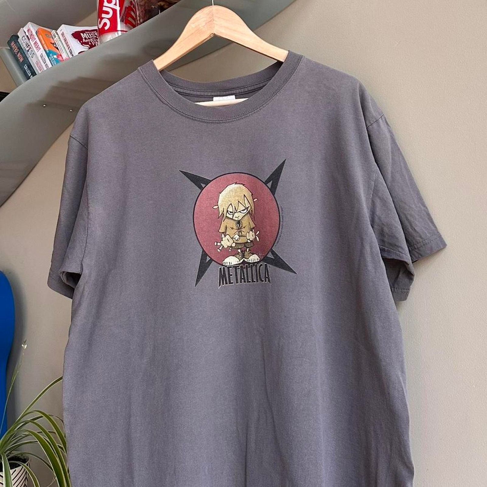 Band Tees × Metallica Vintage 1999 Metallica Rabbit Kid Squindo Shirt Size US L / EU 52-54 / 3 - 2 Thumbnail