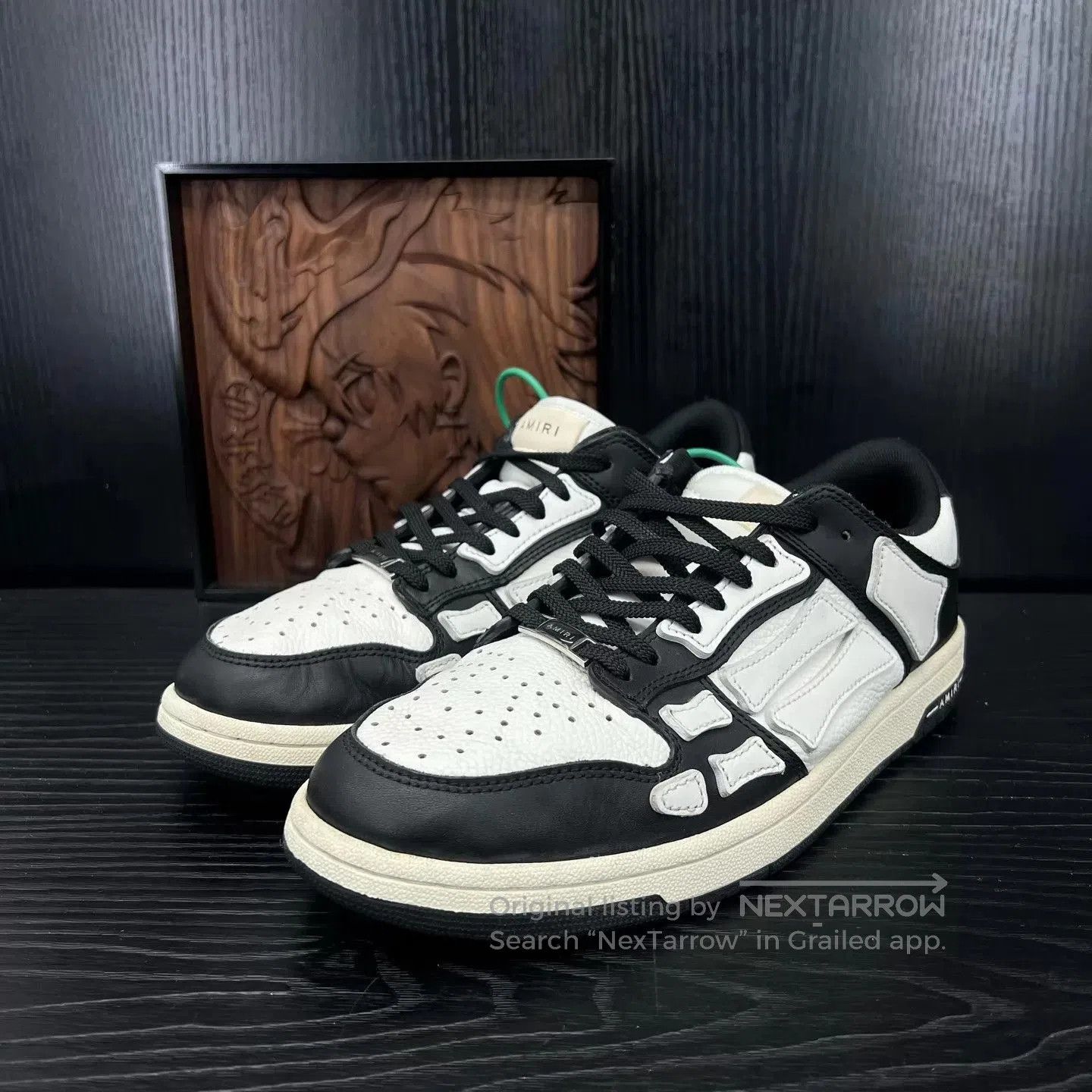 Amiri Black and White Low. Size US 10 / EU 43 - 1 Thumbnail