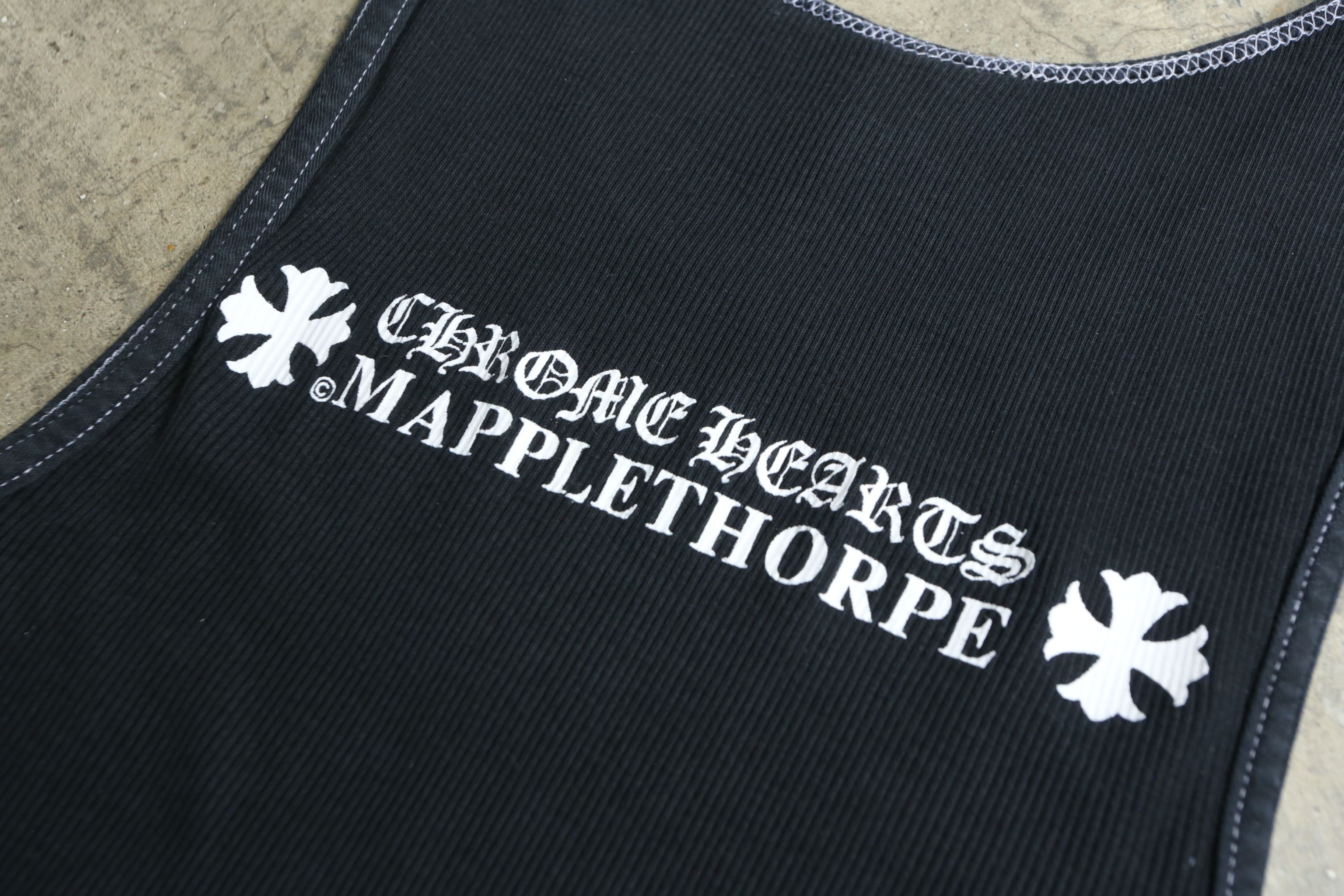 Chrome Hearts Chrome Hearts - RM - S/S 05 - Ribbed Tank Top Size US M / EU 48-50 / 2 - 3 Thumbnail