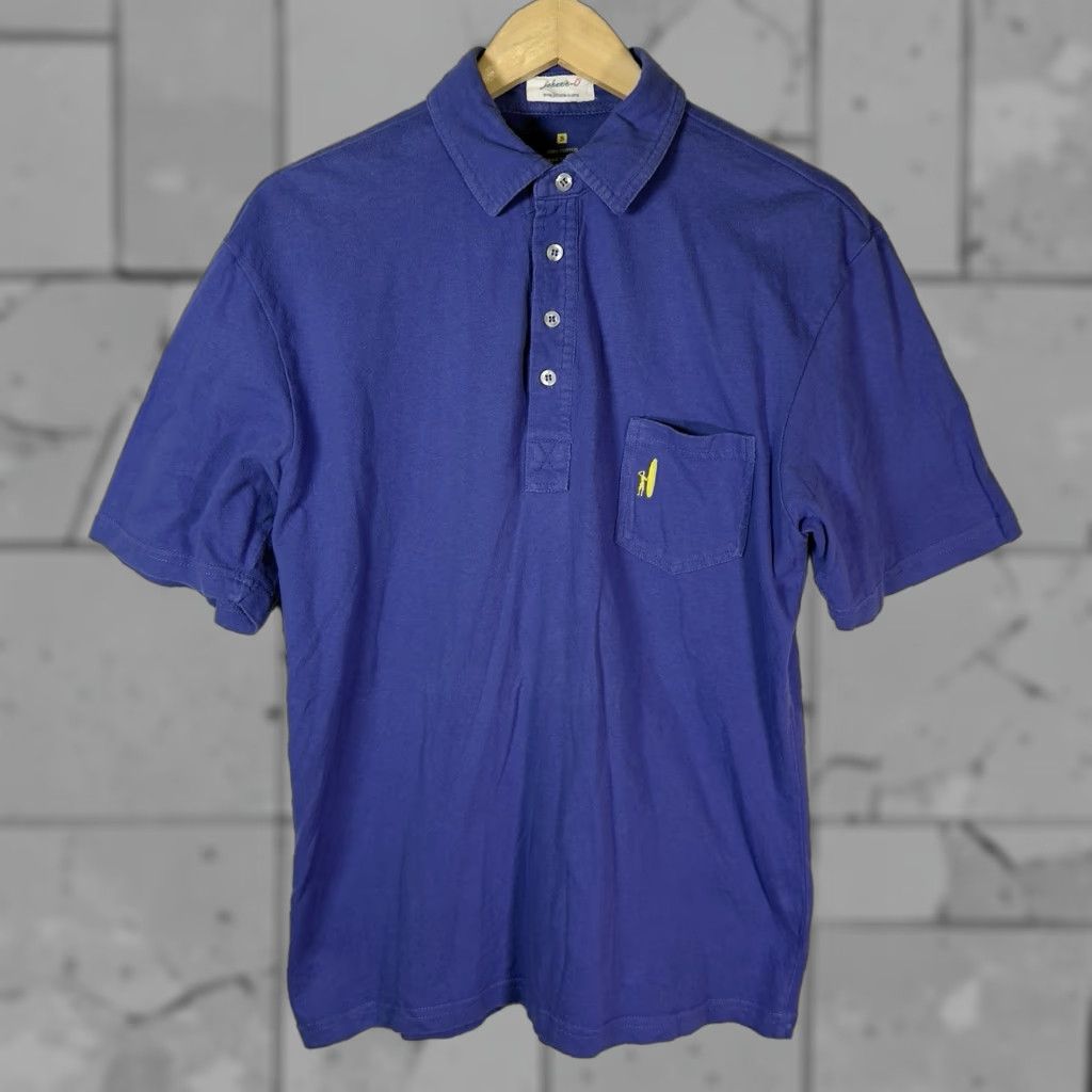 johnnie-O Johnnie-O Shirt Polo 100% Cotton Purple Casual S Mens Size US S / EU 44-46 / 1 - 1 Thumbnail
