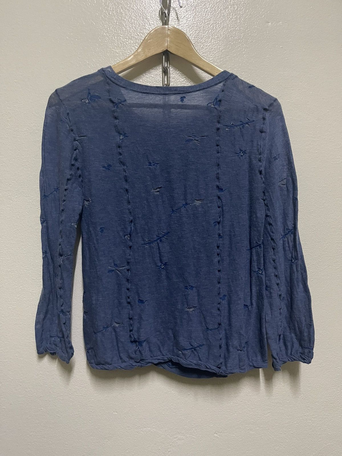 Issey Miyake Haat Heart Long Sleeve T Shirt SS2019 Size M / US 6-8 / IT 42-44 - 8 Thumbnail