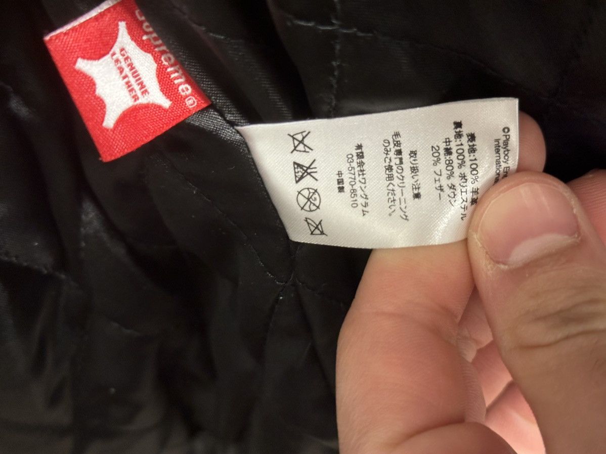 Supreme Supreme Playboy Leather Jacket Size US M / EU 48-50 / 2 - 6 Thumbnail