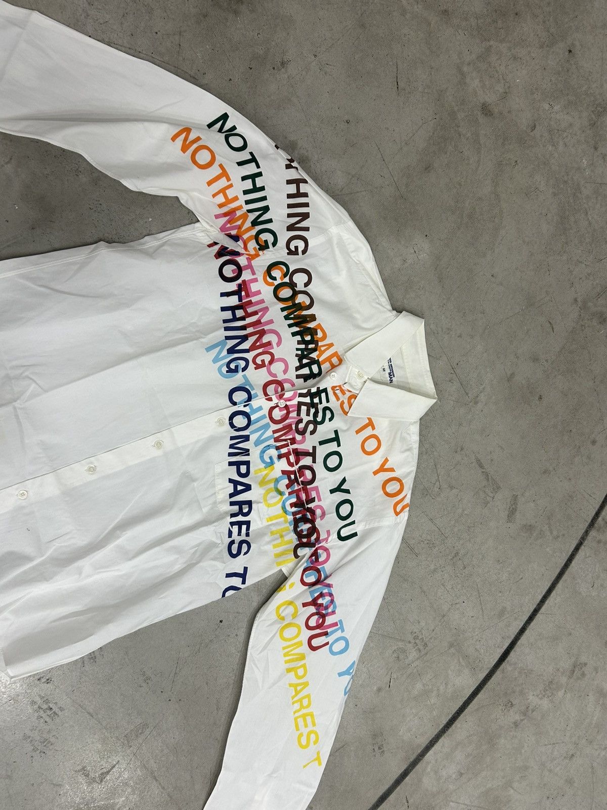 Comme des Garcons Comme des Garçons by Junya Watanabe SS 2002 Poem Shirt Size US L / EU 52-54 / 3 - 7 Thumbnail