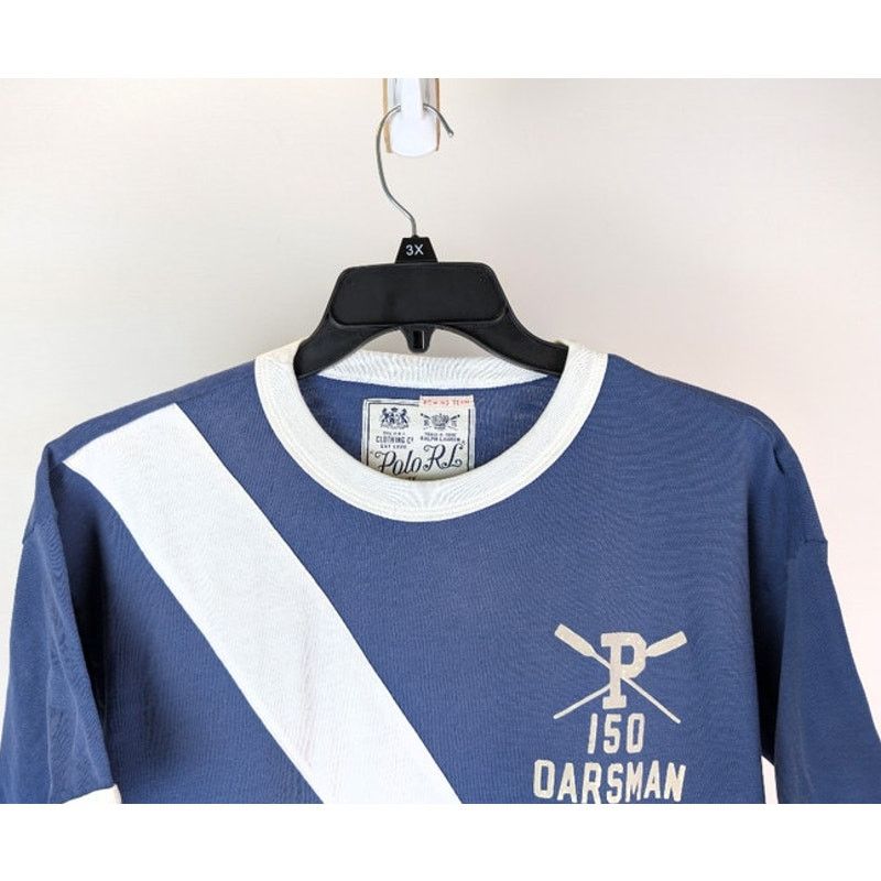 Polo Ralph Lauren o1rshd1 CC20 Classic Fit Reversible Jersey T-Shirt in Blue Size US S / EU 44-46 / 1 - 2 Thumbnail