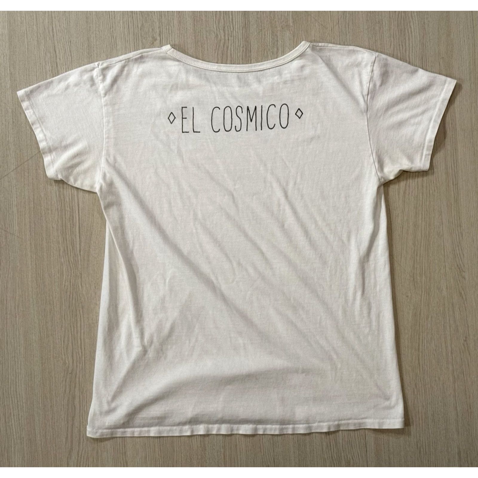 Silhouette Filth Mart Desert Silhouette Shirt M Unisex Adults White Cotton Graphic Print Cowboy Western USA Tom Jean Webb El Cosmico Size US M / EU 48-50 / 2 - 2 Thumbnail