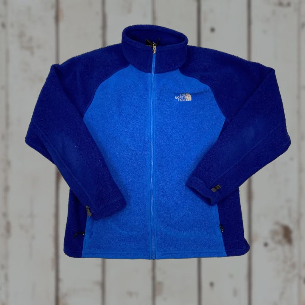 The North Face VINTAGE The North Face Zip Up Fleece Jacket Blue L Mens Regular Size Large Size US L / EU 52-54 / 3 - 1 Thumbnail