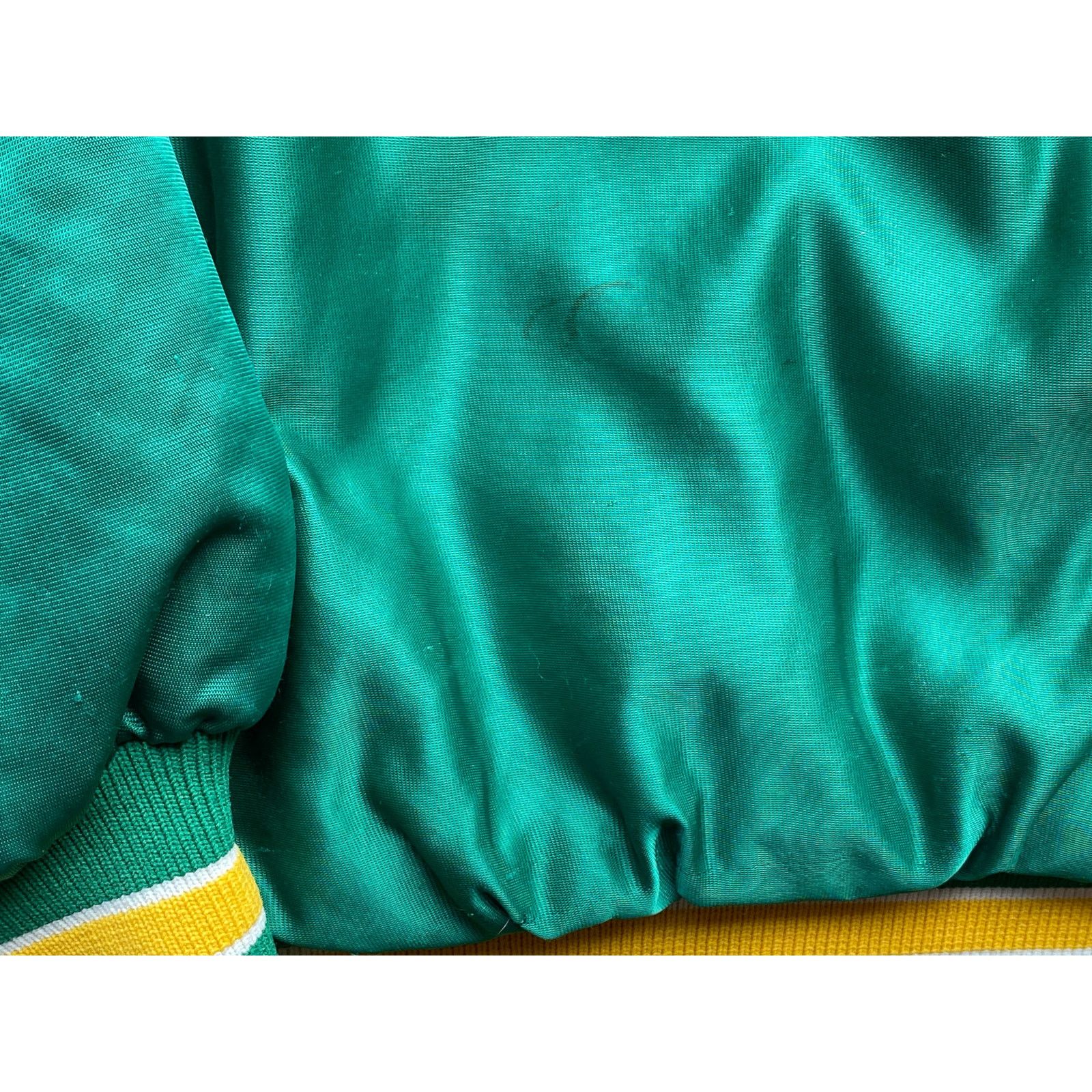 MLB × Starter Oakland A's 90s STARTER satin bomber XL green MLB vintage Size US XL / EU 56 / 4 - 10 Thumbnail