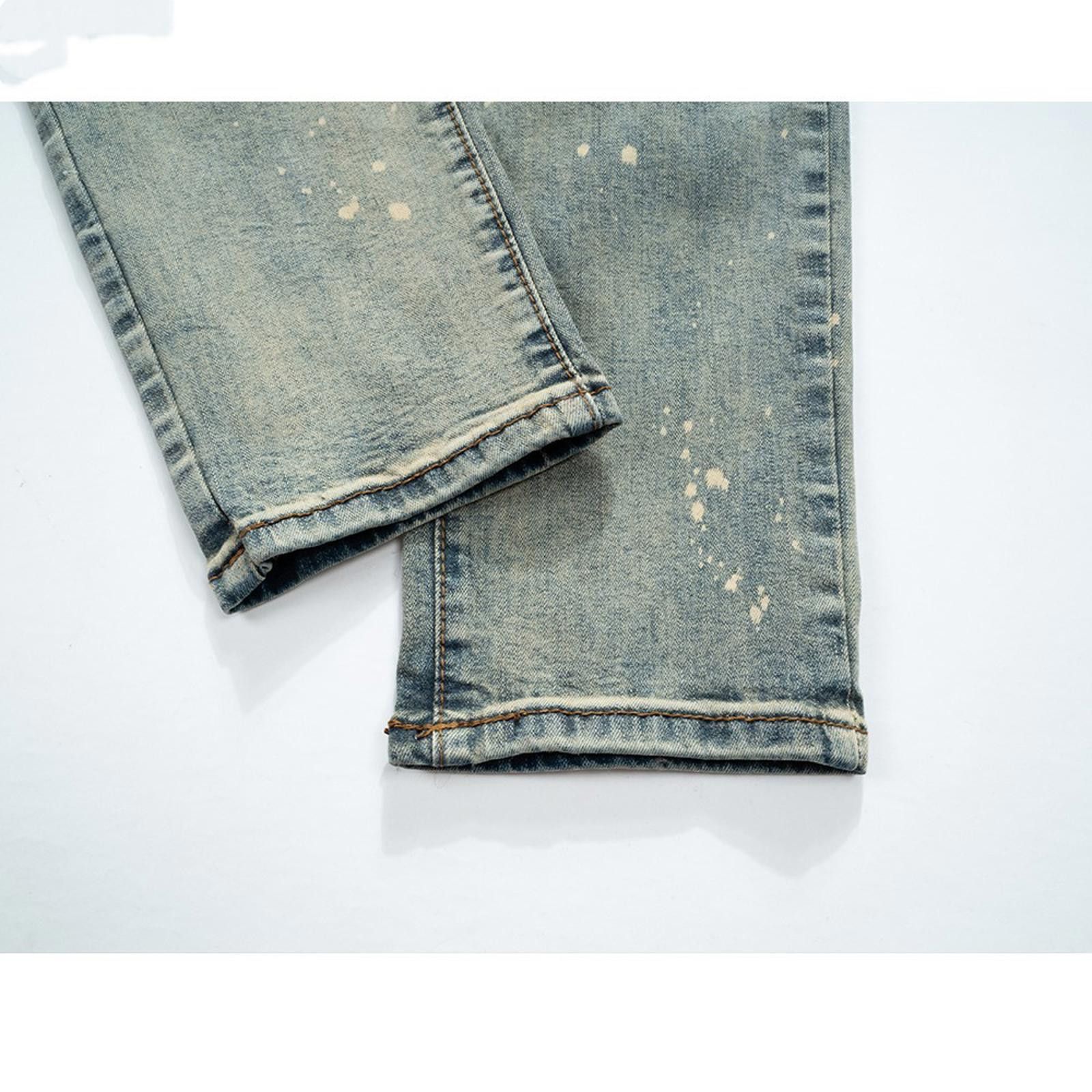 The Unbranded Brand y2k jeans unisex stylish Size US 32 / EU 48 - 5 Thumbnail