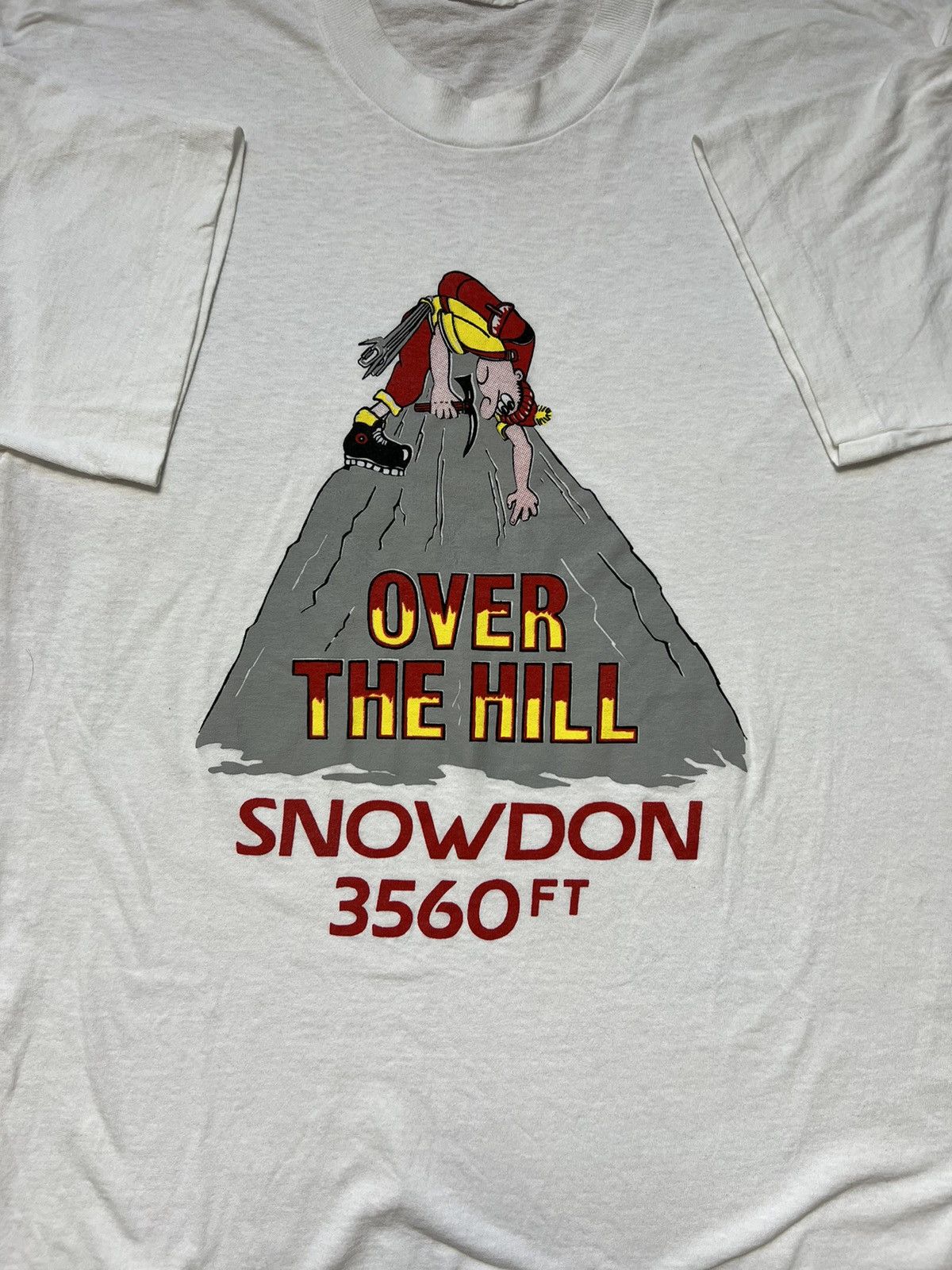 Vintage Tshirt Snowdon 3560FT vintage 80’s single stitch Size US M / EU 48-50 / 2 - 3 Thumbnail