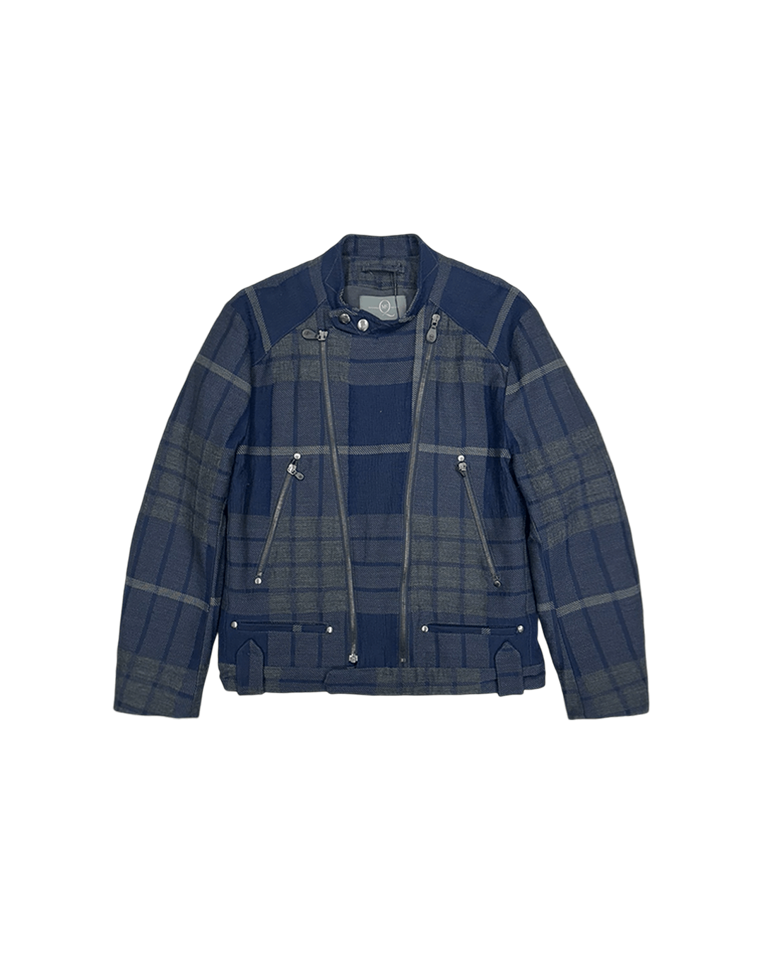 Alexander McQueen Alexander McQueen Wool Check Rider Jacket Size US M / EU 48-50 / 2 - 1 Thumbnail