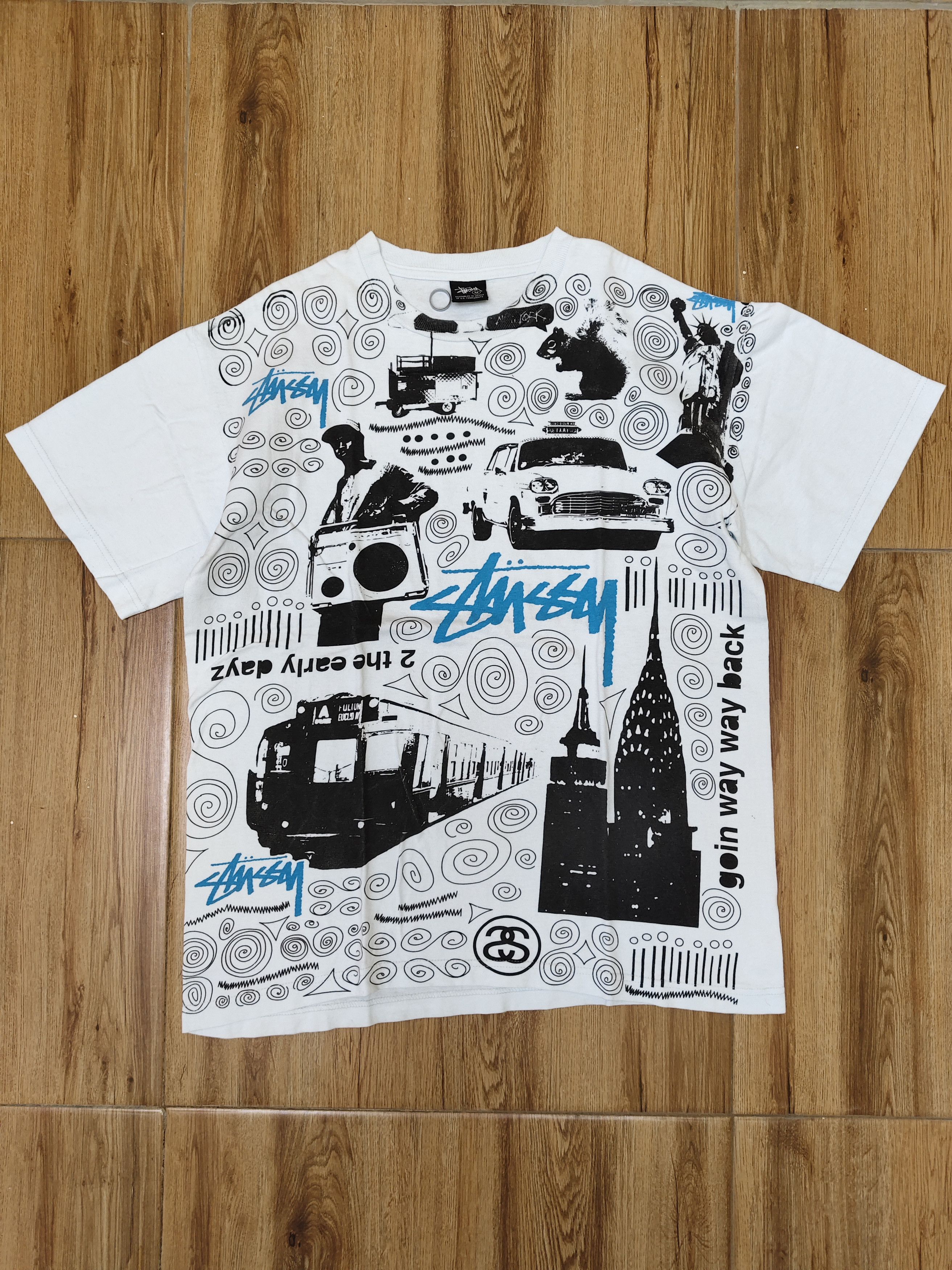 Stussy Stussy Aop 00's tag Size US M / EU 48-50 / 2 - 1 Thumbnail