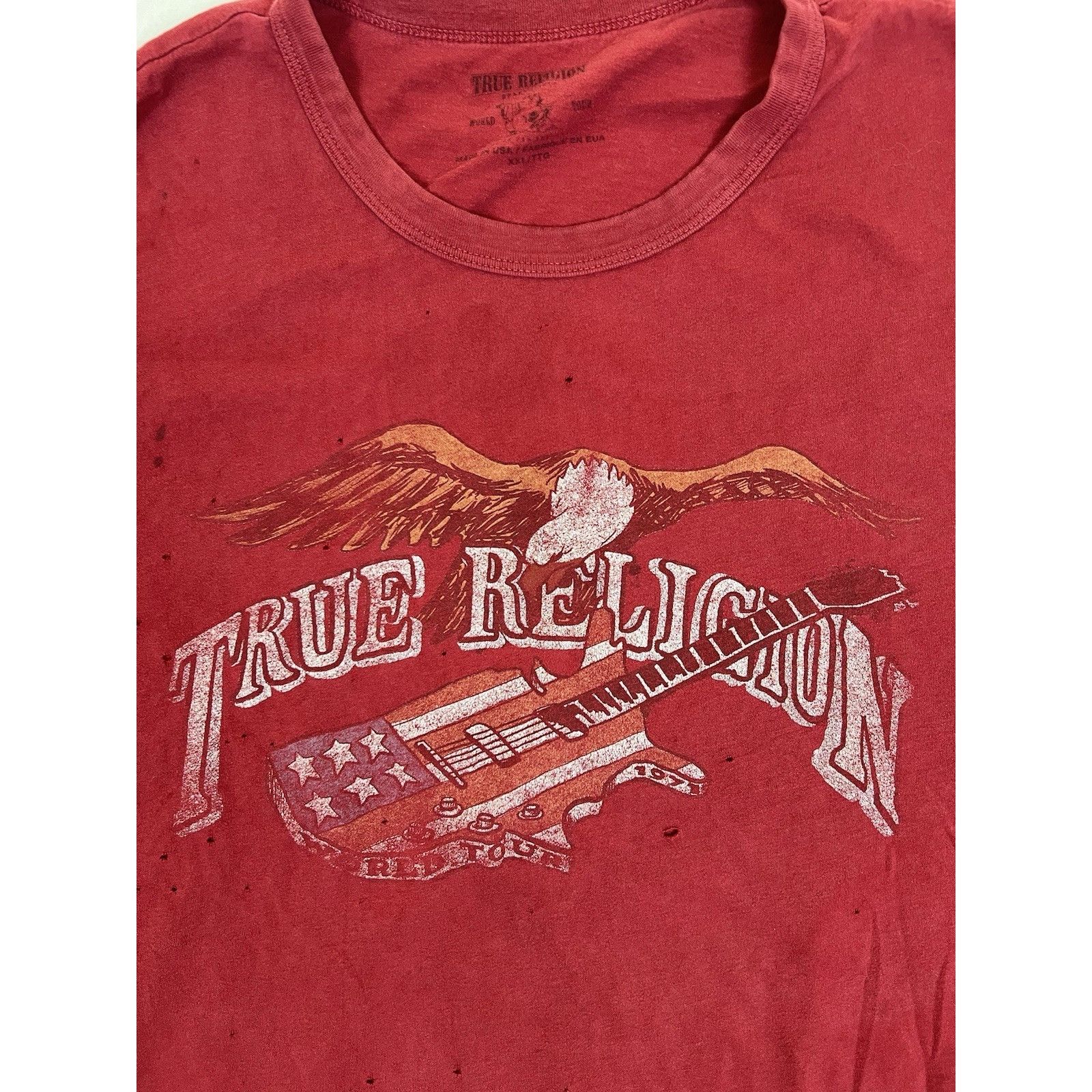 True Religion Vintage True Religion T-Shirt Size 2XL “Rock & Roll Festival Size US XXL / EU 58 / 5 - 4 Thumbnail