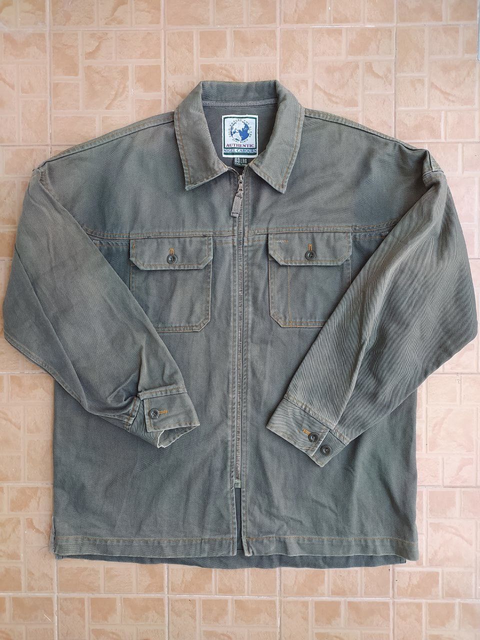 Nigel Cabourn NIGEL CABOURN ZIP DENIM JACKET SIZE SIZE 3 XL Size US XL / EU 56 / 4 - 1 Thumbnail