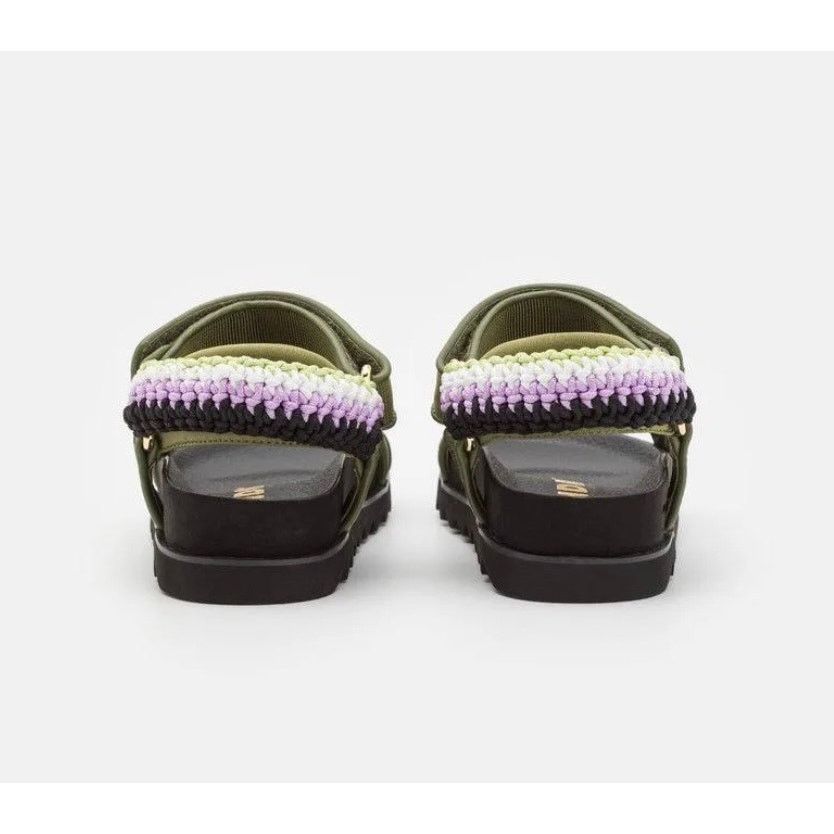 Sandro NEW Sandro Shell And Crochet-knit Braided Sandals FR36 / 5.5 Size US 5.5 / IT 35.5 - 3 Thumbnail