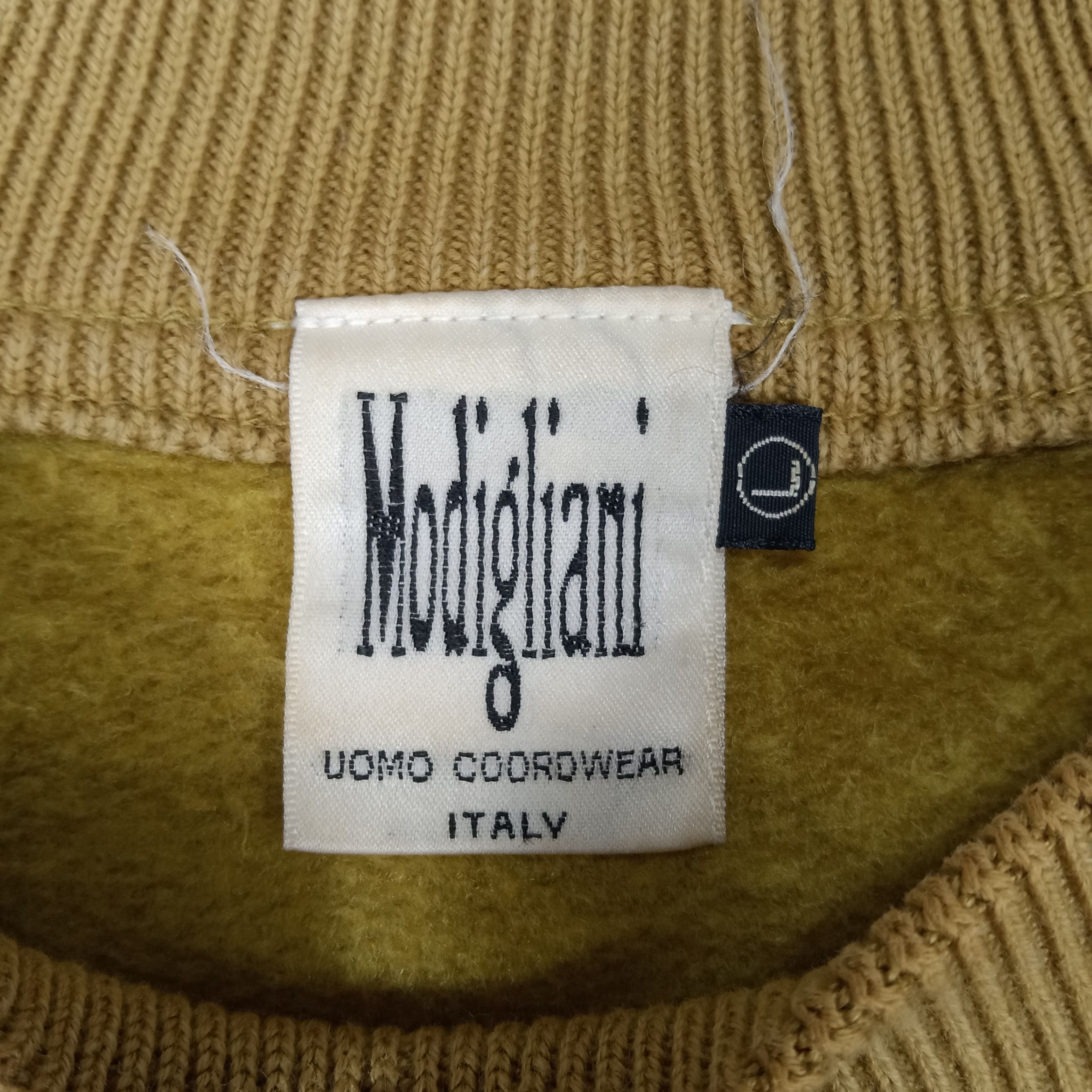 Gypsy × Vintage Modigliani Italian Brand Hippie Style Sweatshirt Size US L / EU 52-54 / 3 - 3 Thumbnail