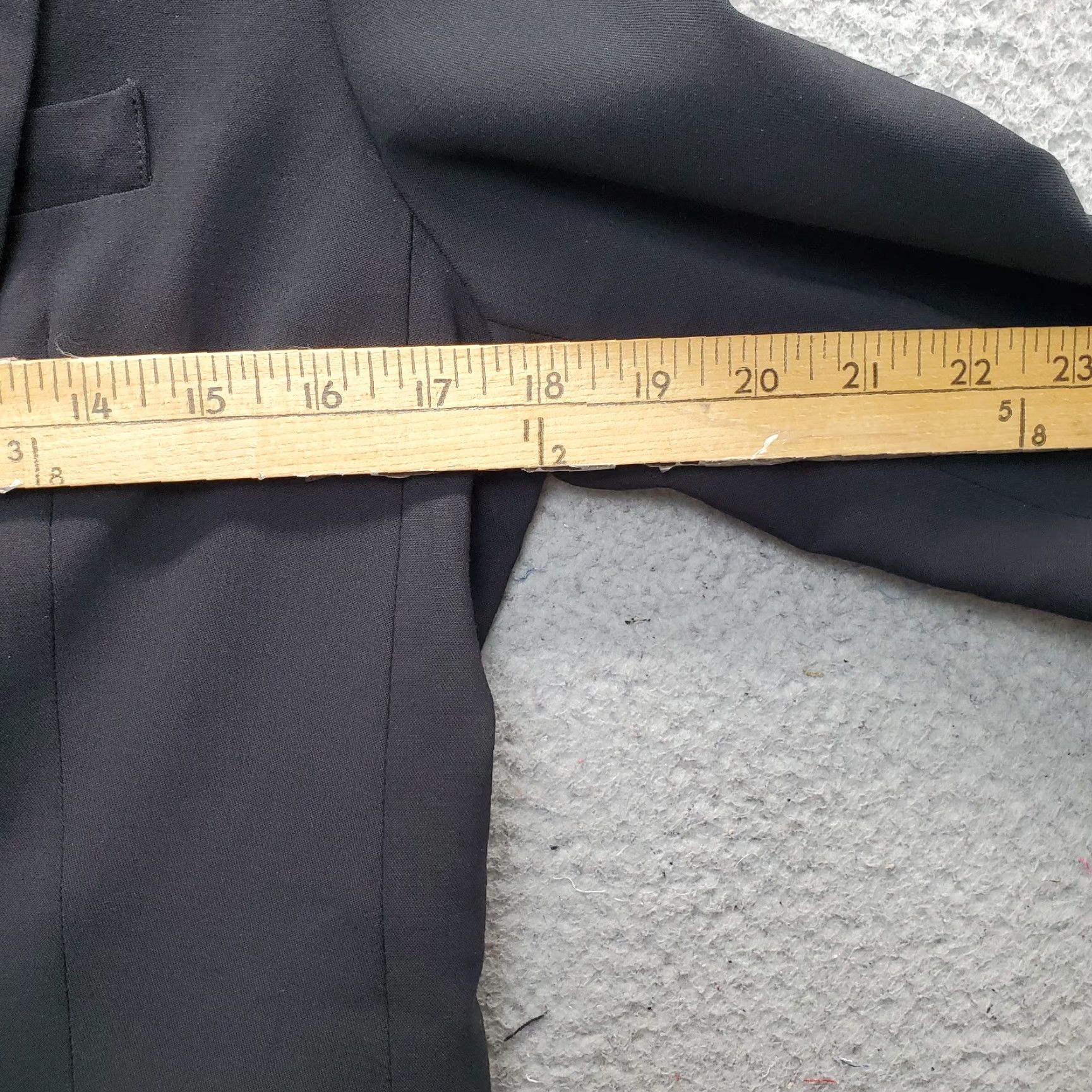 Vince Vince Womens Blazer Jacket 6 Black Notch Lapel Single Breasted Formal Oxford Shirt Dress? Size M / US 6-8 / IT 42-44 - 4 Thumbnail