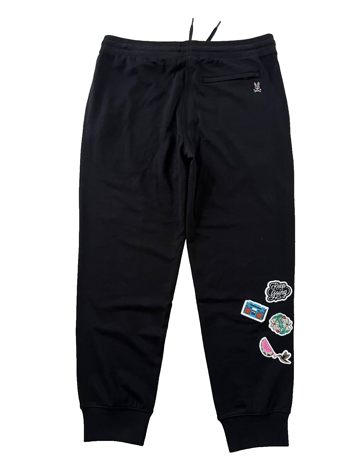 Psycho Bunny Psycho Bunny Jogger Sweatpants Patches Black ( 3XL ) Size US 44 / EU 60 - 6 Thumbnail