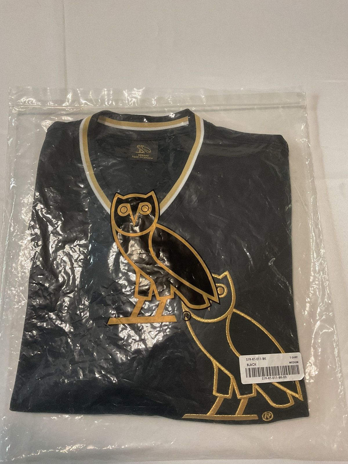 Drake OVO V-NECK BASEBALL JERSEY BRAND NEW⚾🦉 Size US M / EU 48-50 / 2 - 3 Thumbnail