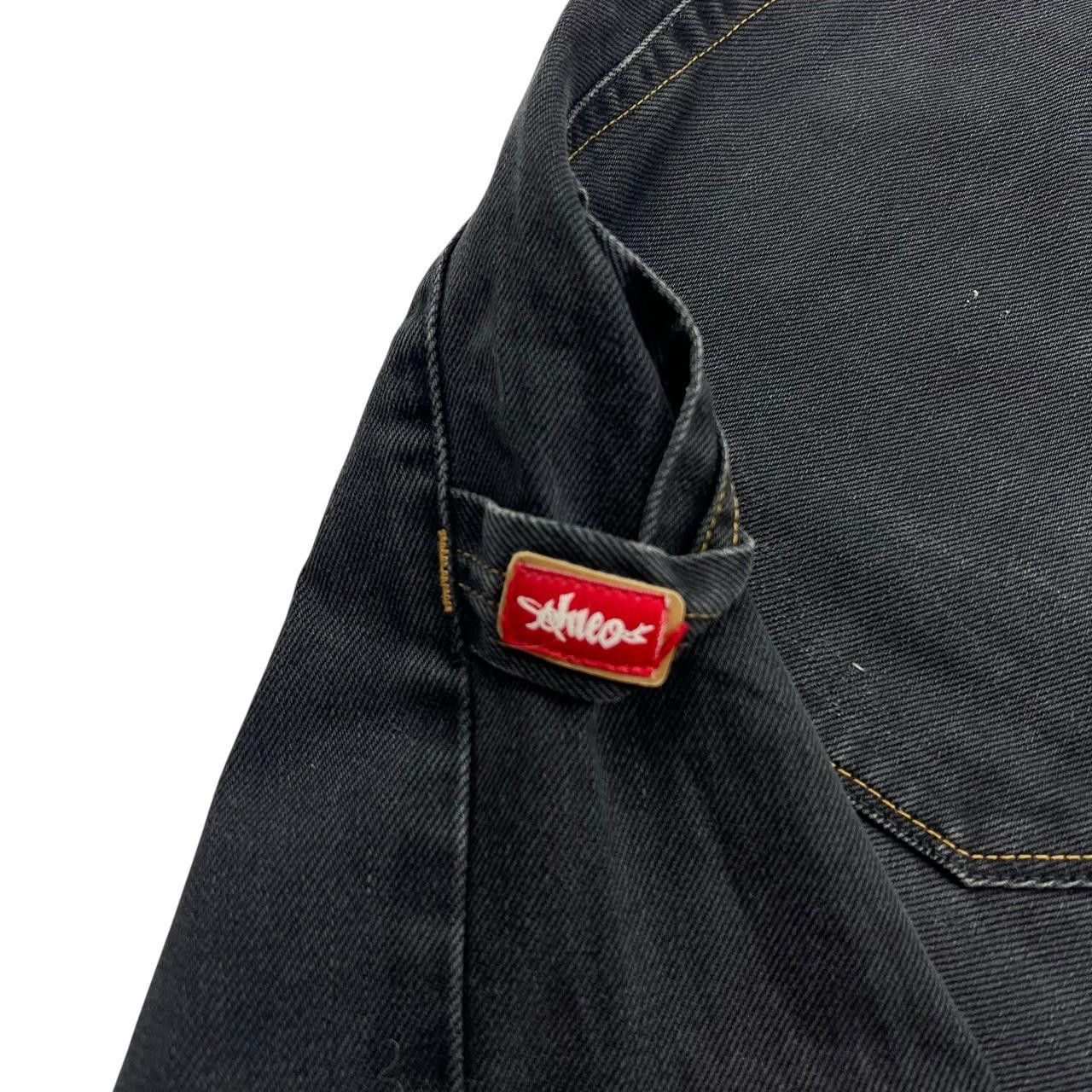 JNCO Vintage Jnco Embroidered 8 Ball Denim Shorts Jorts Waist 34 Size US 34 / EU 50 - 5 Thumbnail