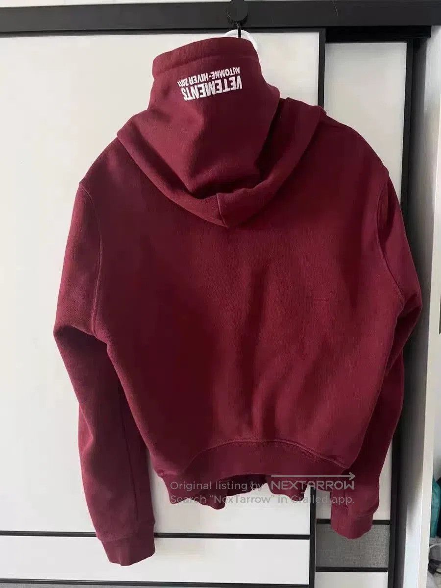 Vetements Maroon Zip. Size US S / EU 44-46 / 1 - 2 Thumbnail