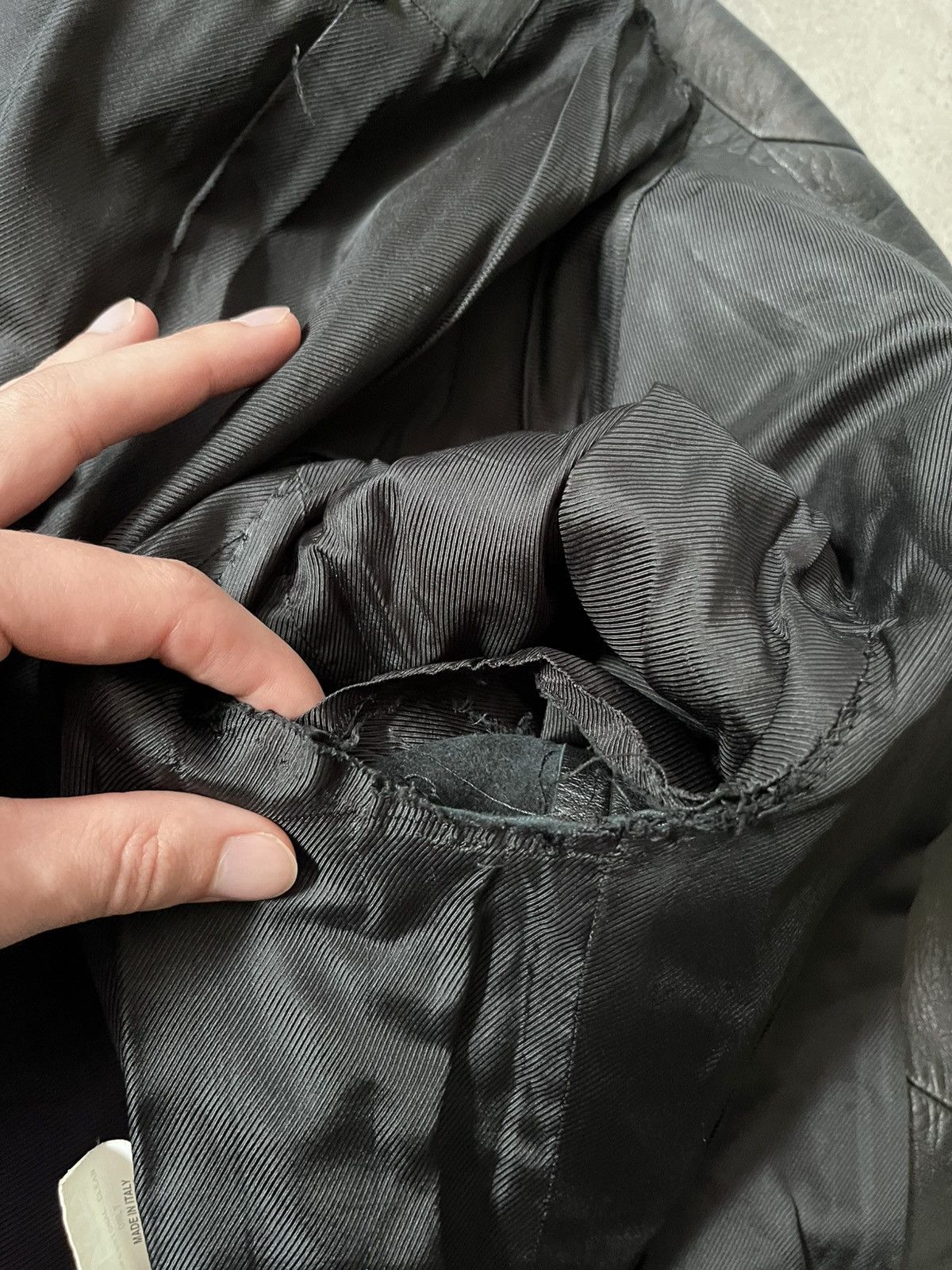 Gucci Gucci F/W 1998 by Tom Ford Leather blazer jacket black Size L / US 10 / IT 46 - 18 Thumbnail