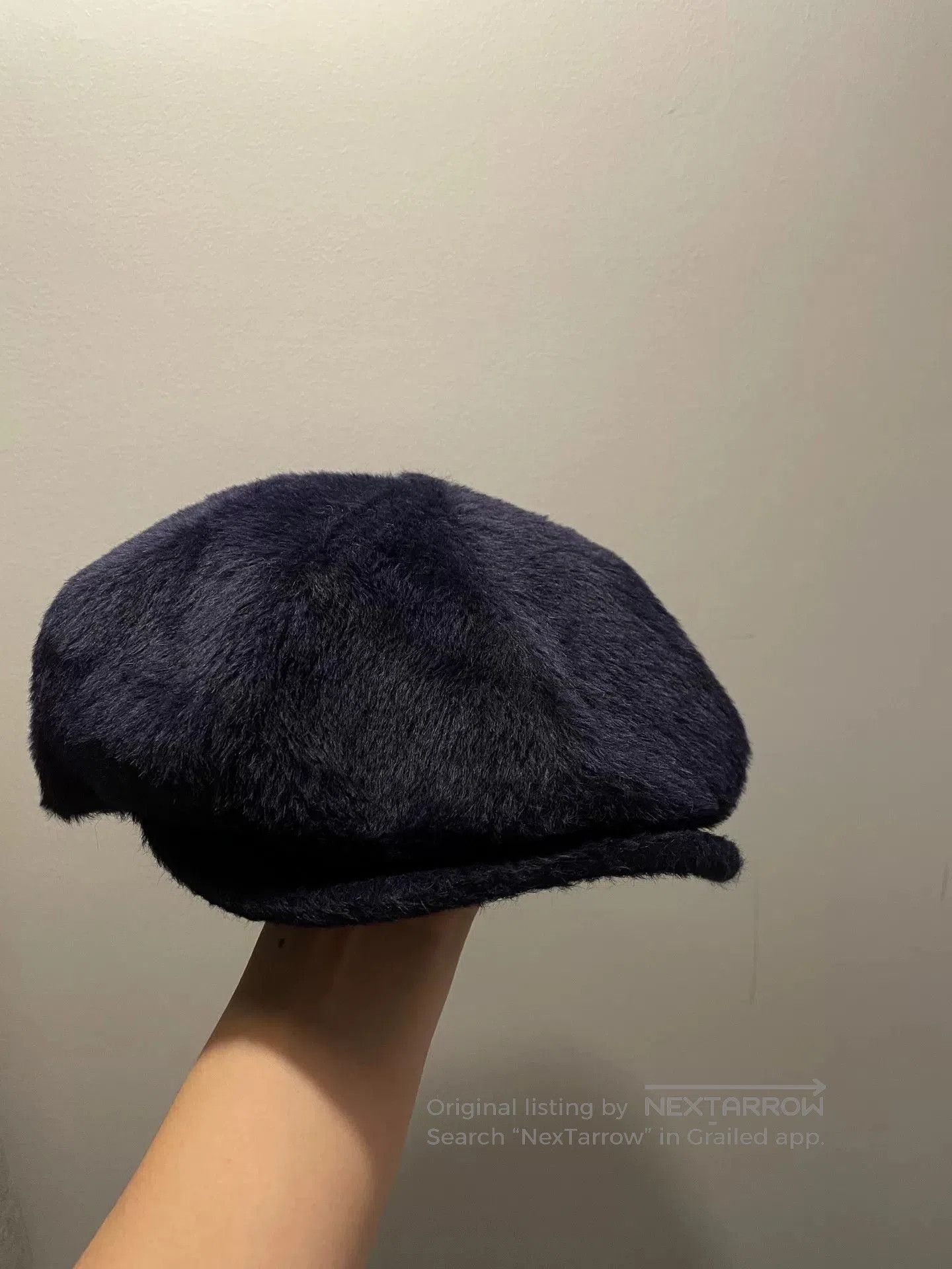 Borsalino Borsalino Wool Beret in Deep Blue. Size ONE SIZE - 1 Thumbnail