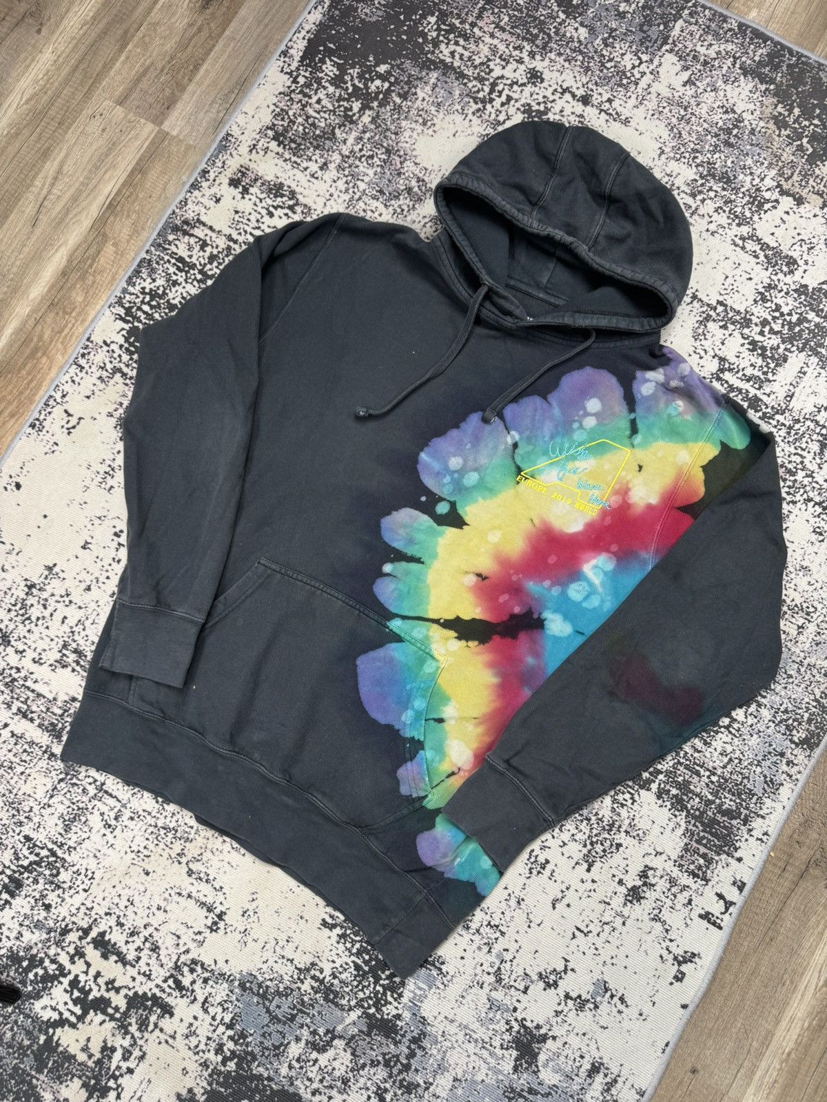 Travis Scott Rare Travis Scott Astroworld Europe Tour 2019 Washed Hoodie Size US L / EU 52-54 / 3 - 3 Thumbnail