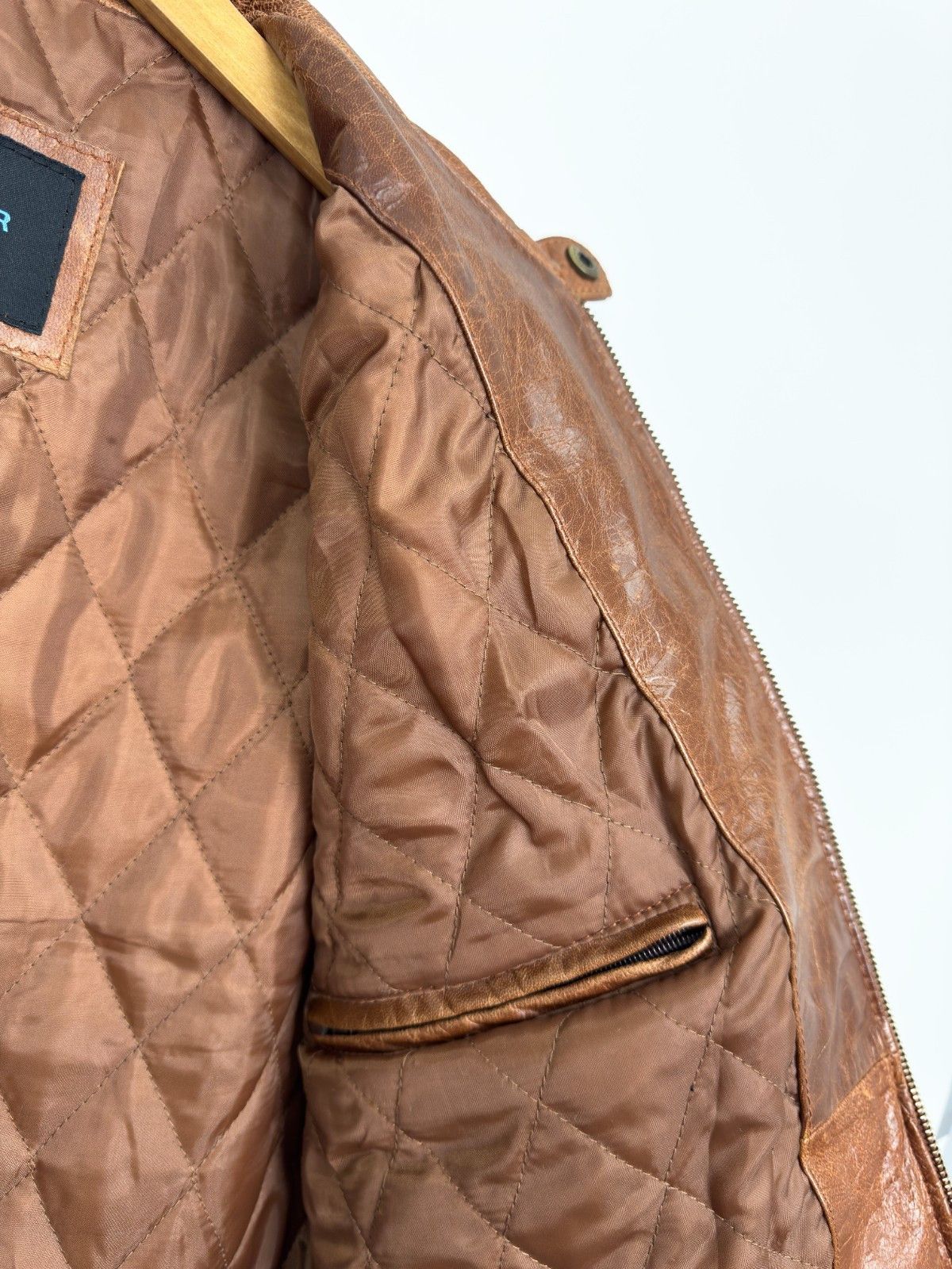 Genuine Leather Superior New York Brown Leather Jacket Size US S / EU 44-46 / 1 - 12 Thumbnail