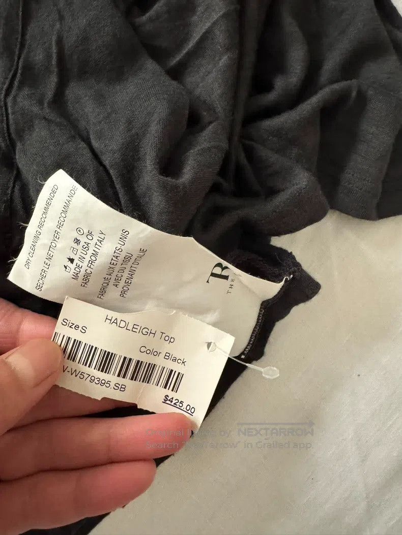 The Row The row Black Long Sleeve Undershirt Size S / US 4 / IT 40 - 7 Thumbnail